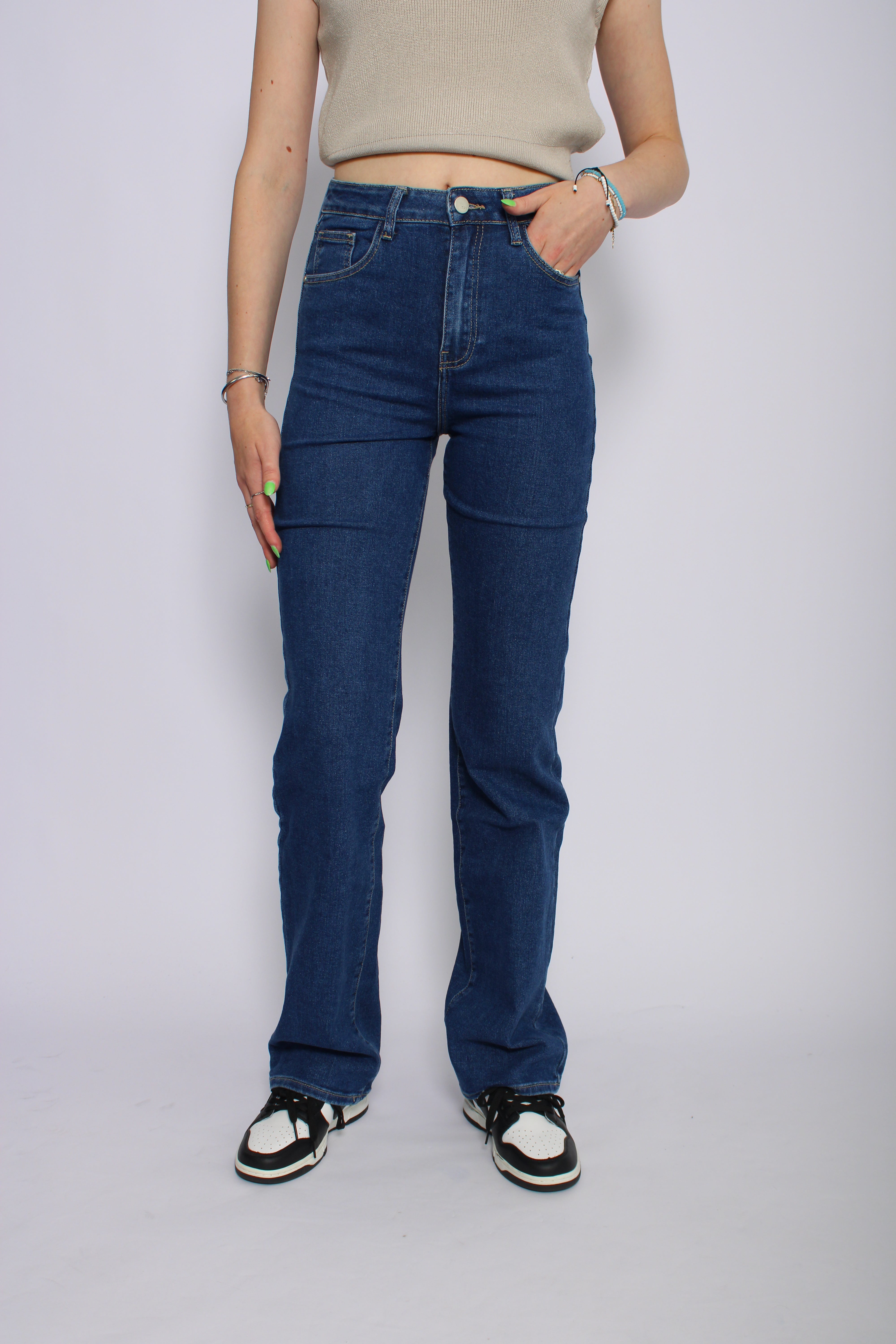 ''TALL'' STRAIGHT LEG JEANS 2658 - DARK DENIM