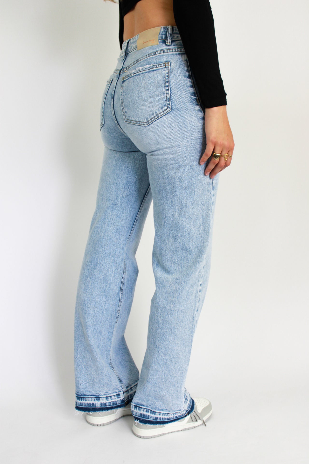 “TALL'' WIDE LEG JEANS 3621 - DENIM