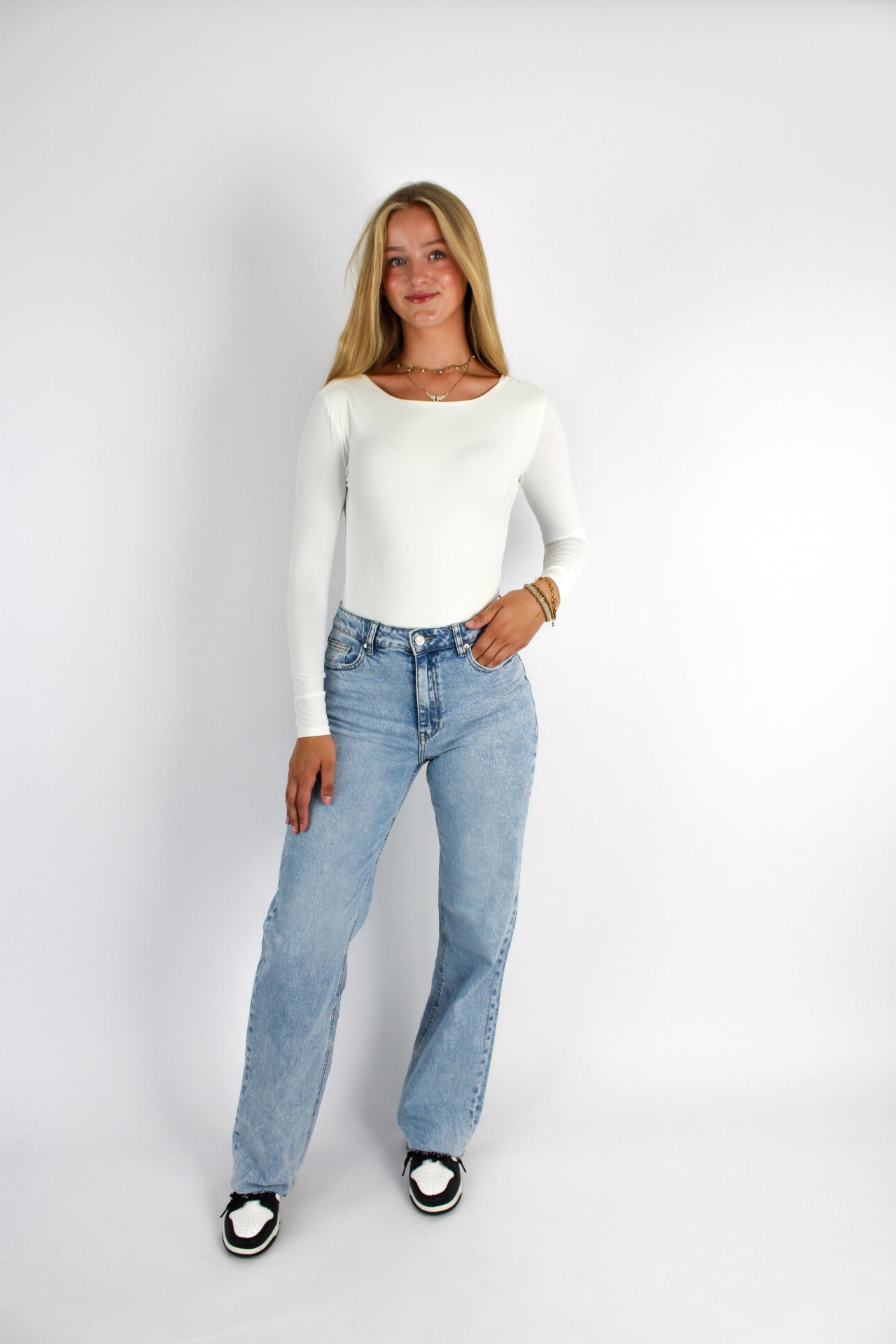 “TALL'' WIDE LEG JEANS 3636 - LIGHT DENIM