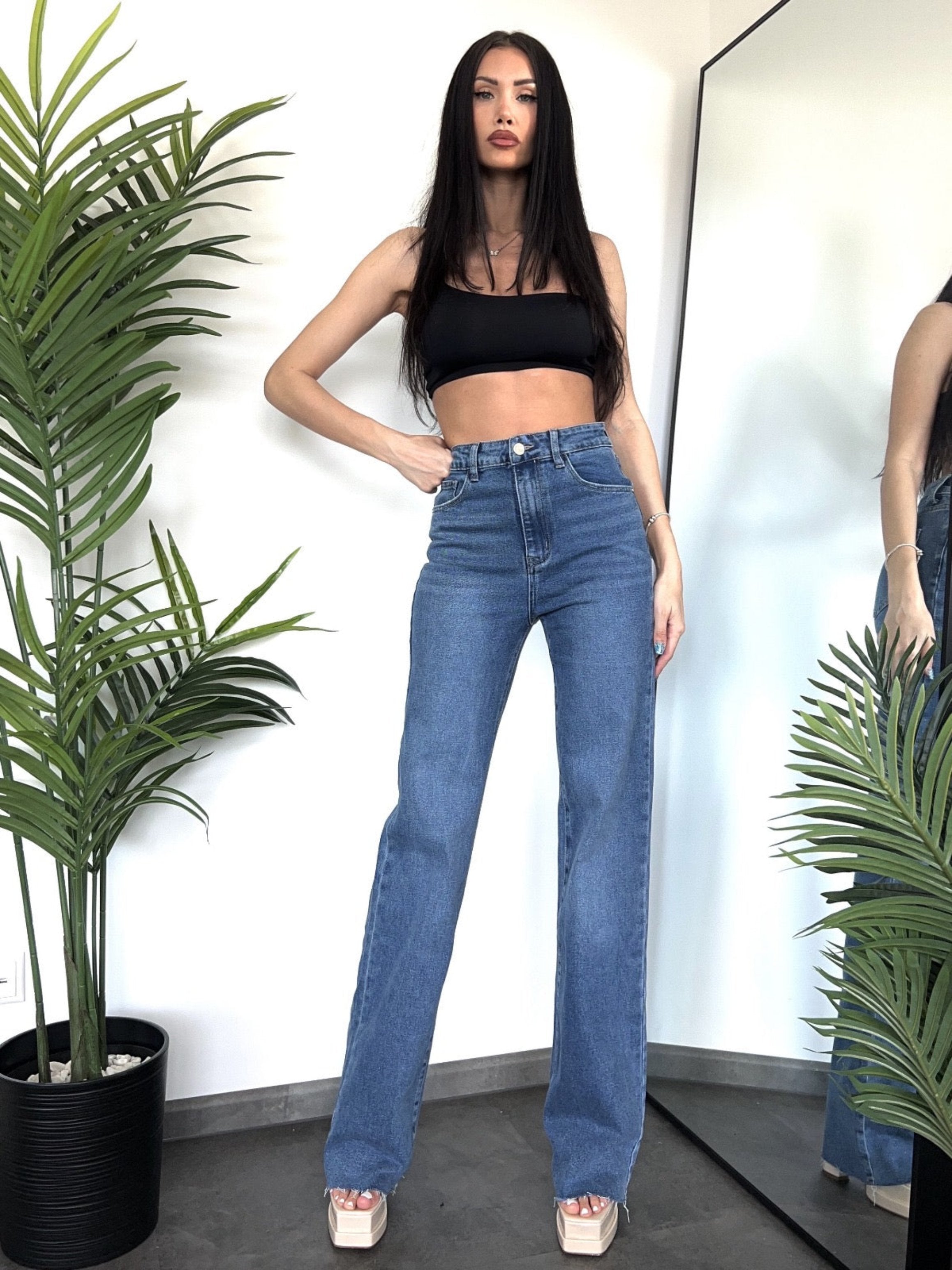 ''TALL'' WIDE LEG JEANS 2623 - DENIM