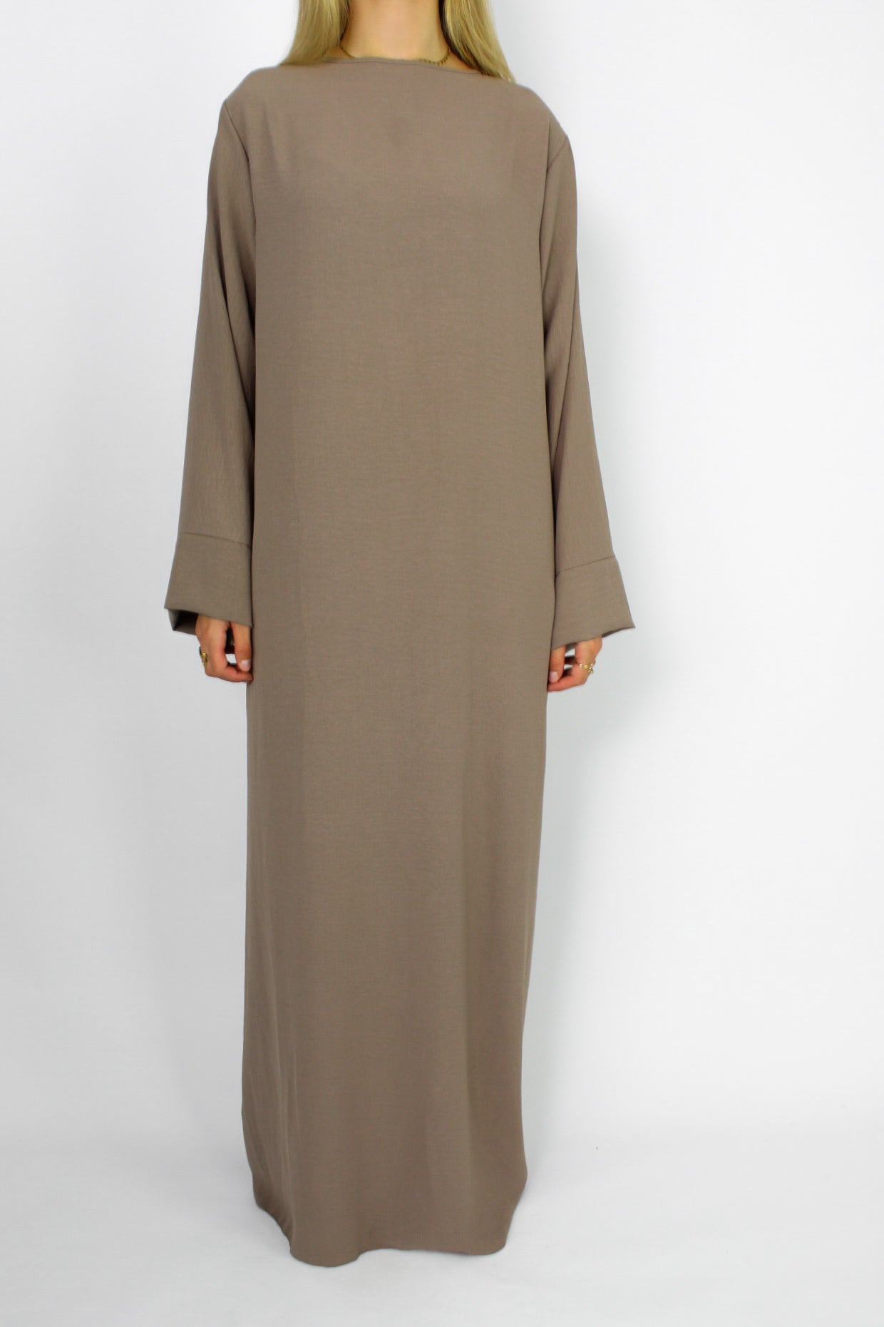 ''TALL'' MERVE DRESS - TAUPE