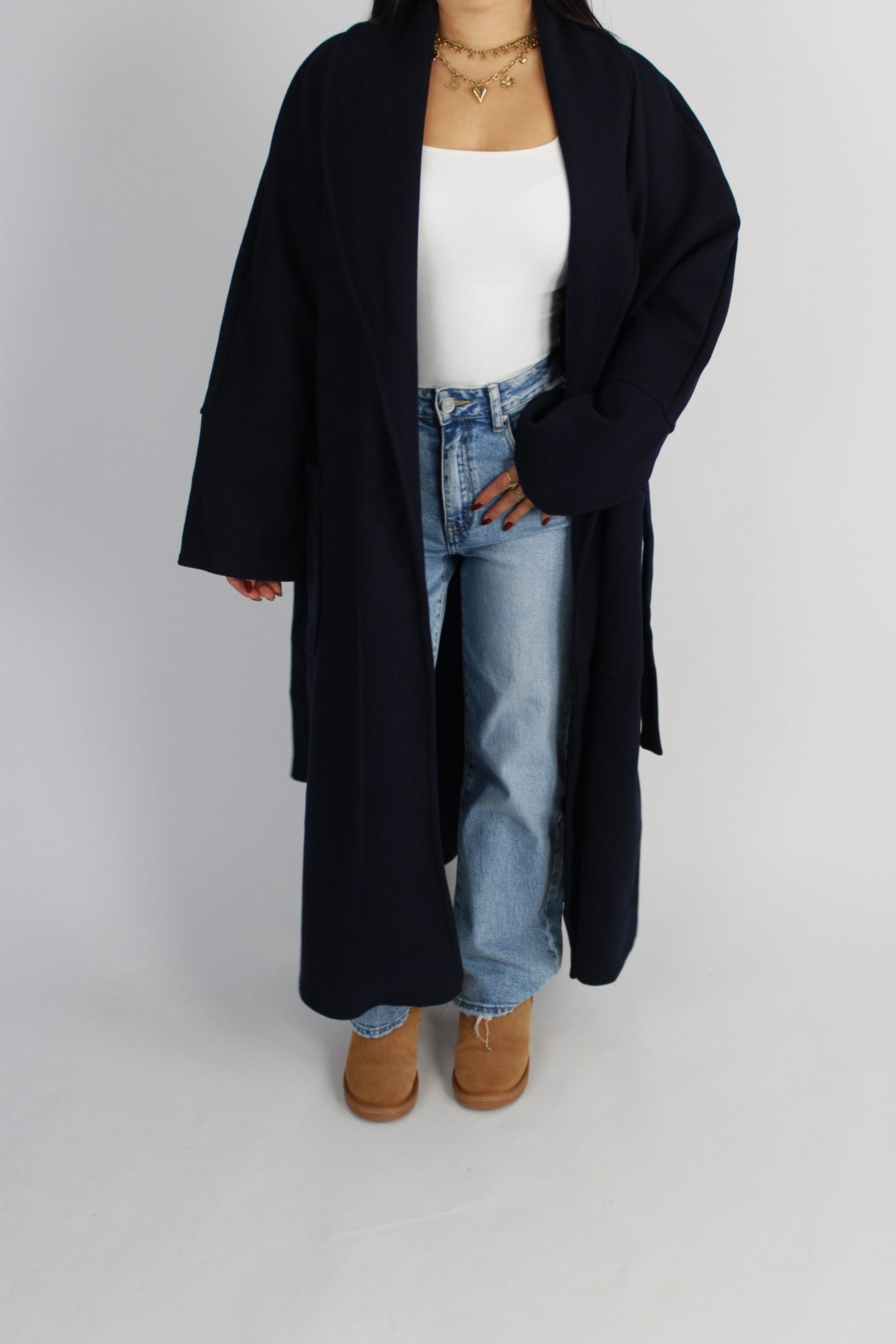 PRE ORDER 25 SEPTEMBER! AYLIN COAT - NAVY