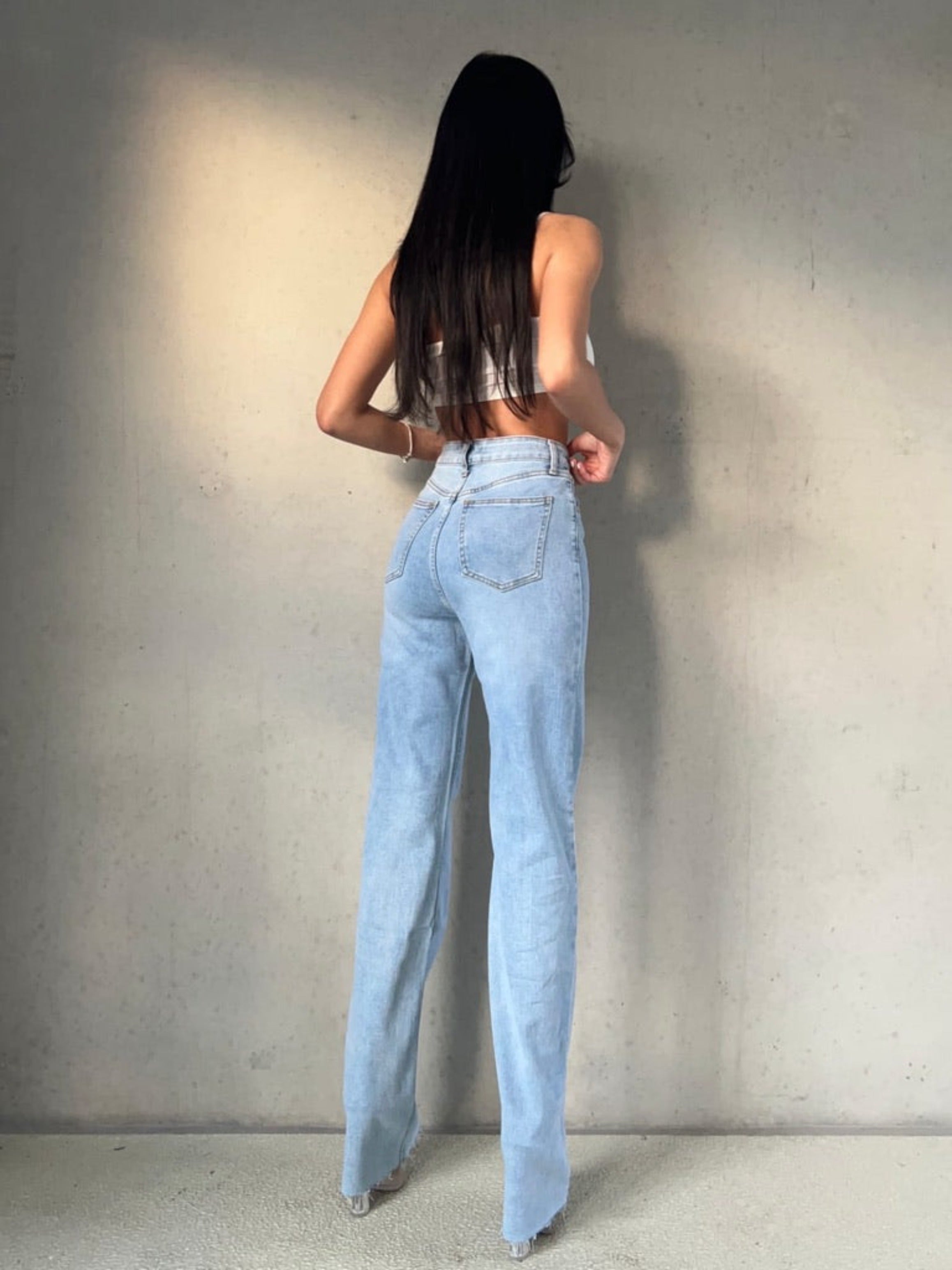 ''TALL'' WIDE LEG JEANS 2717 - DENIM