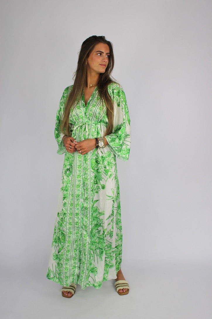 YARA DRESS - GREEN