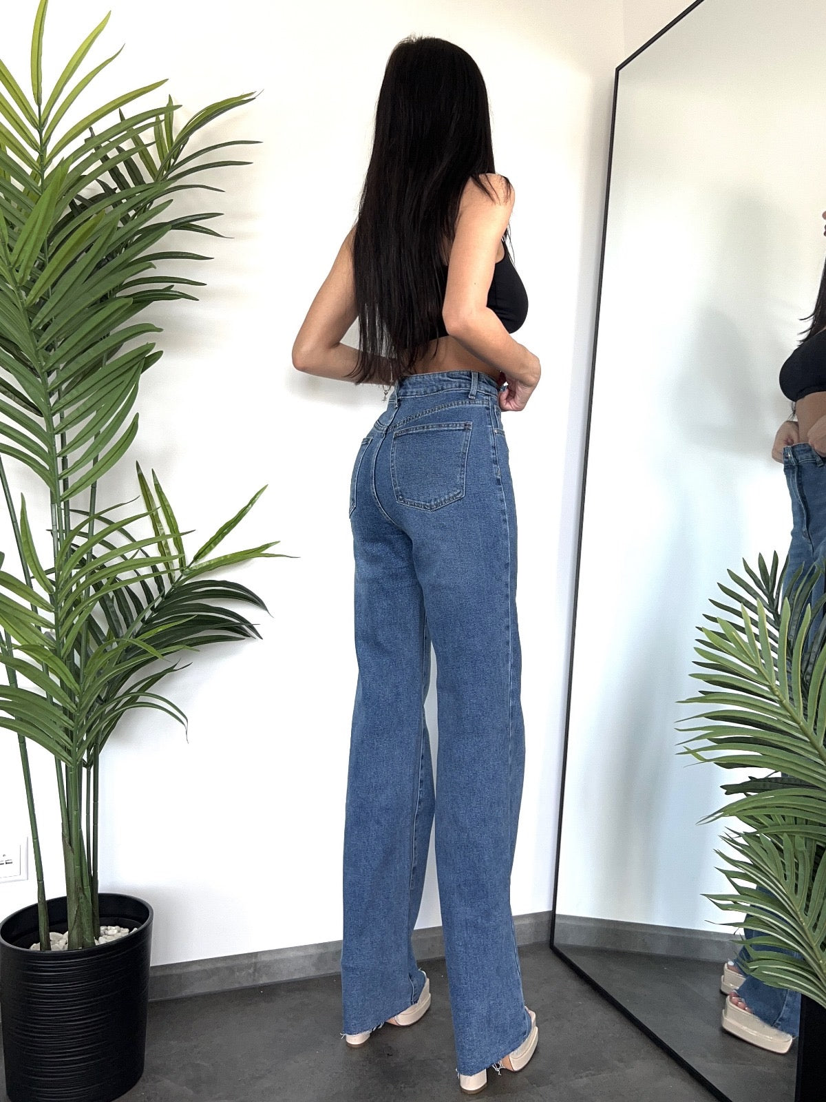 ''TALL'' WIDE LEG JEANS 2623 - DENIM