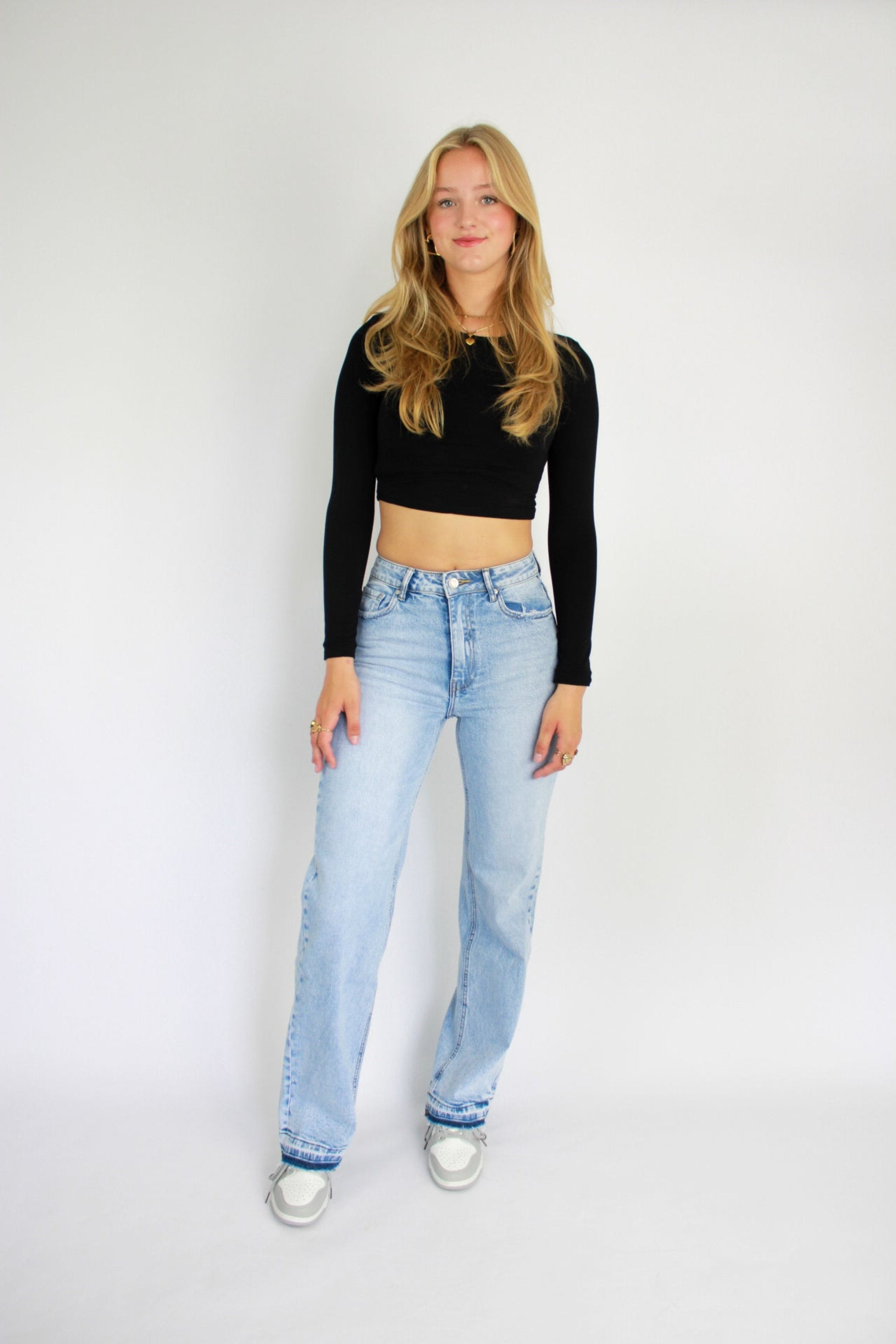 “TALL'' WIDE LEG JEANS 3621 - DENIM