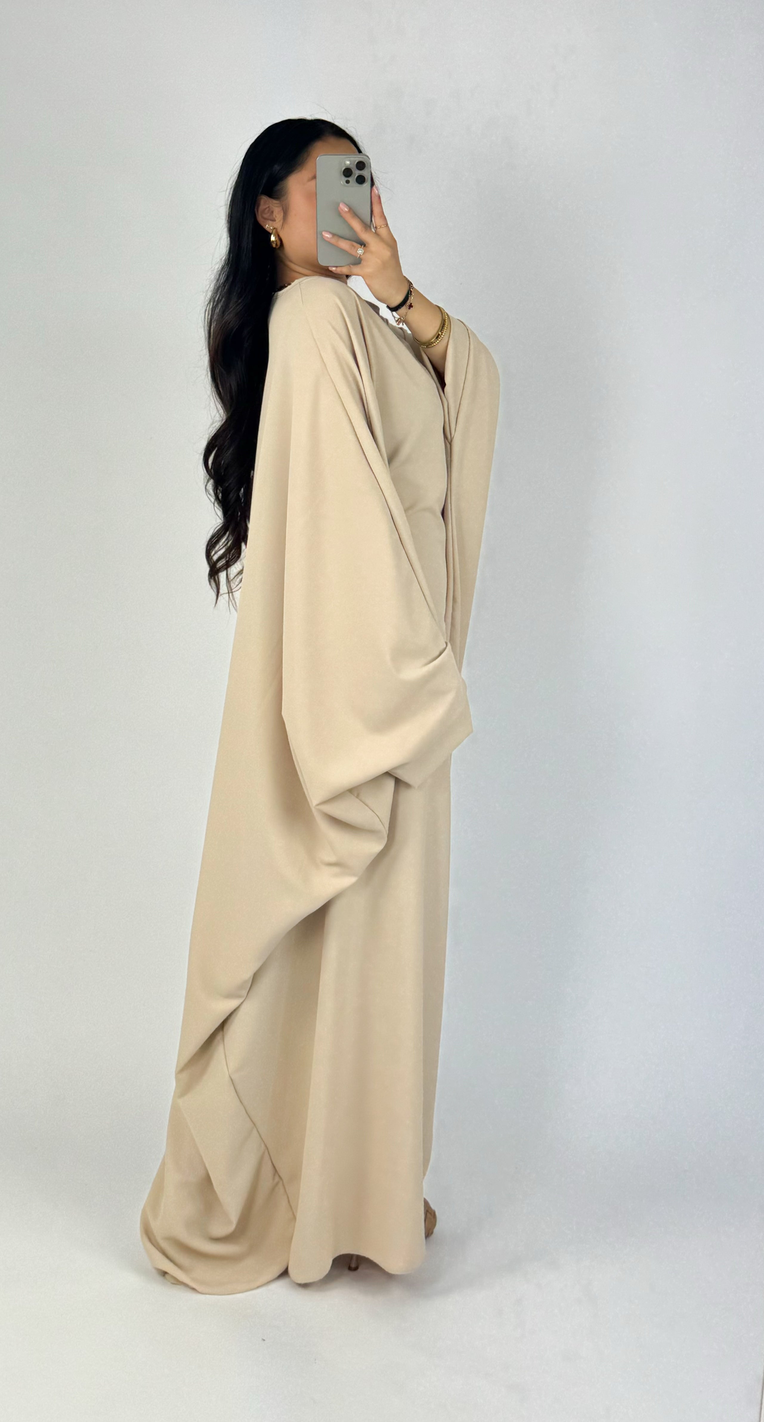 LINA DRESS - BEIGE