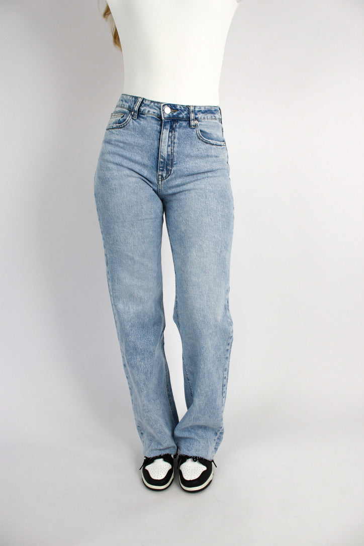 “TALL'' WIDE LEG JEANS 3636 - LIGHT DENIM