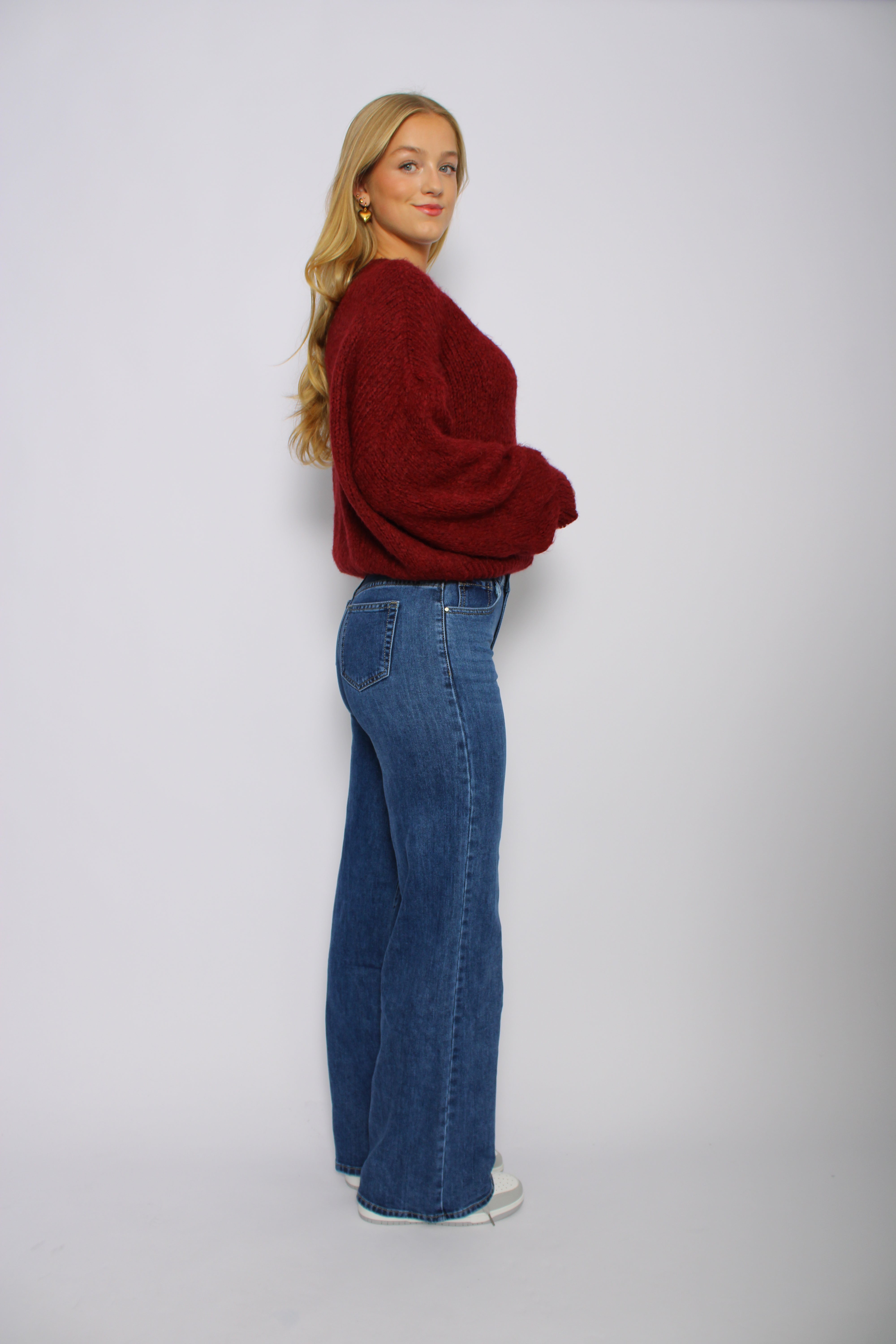 ''TALL'' WIDE LEG JEANS 7301 - DARK DENIM