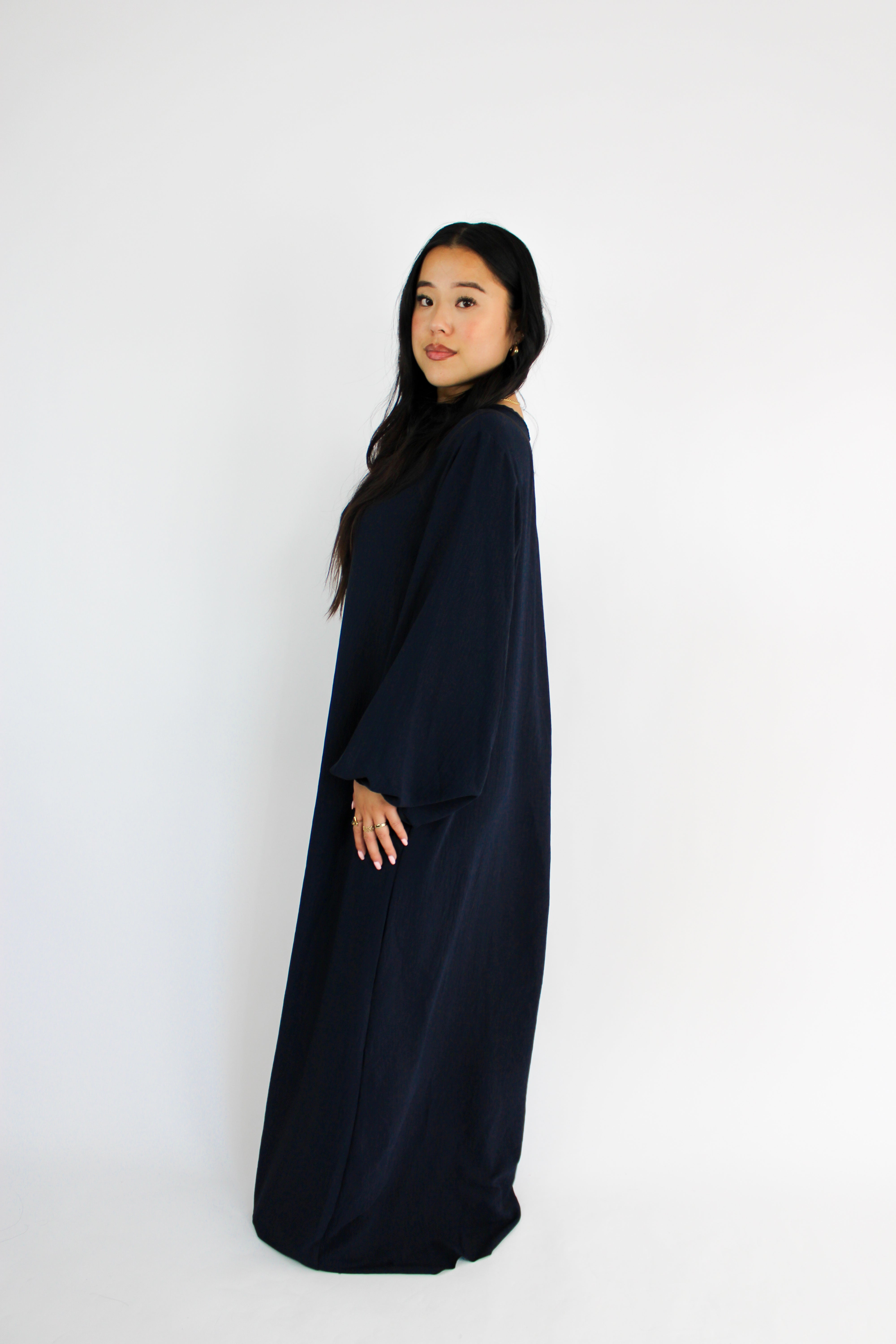 BASIC ABAYA - NAVY