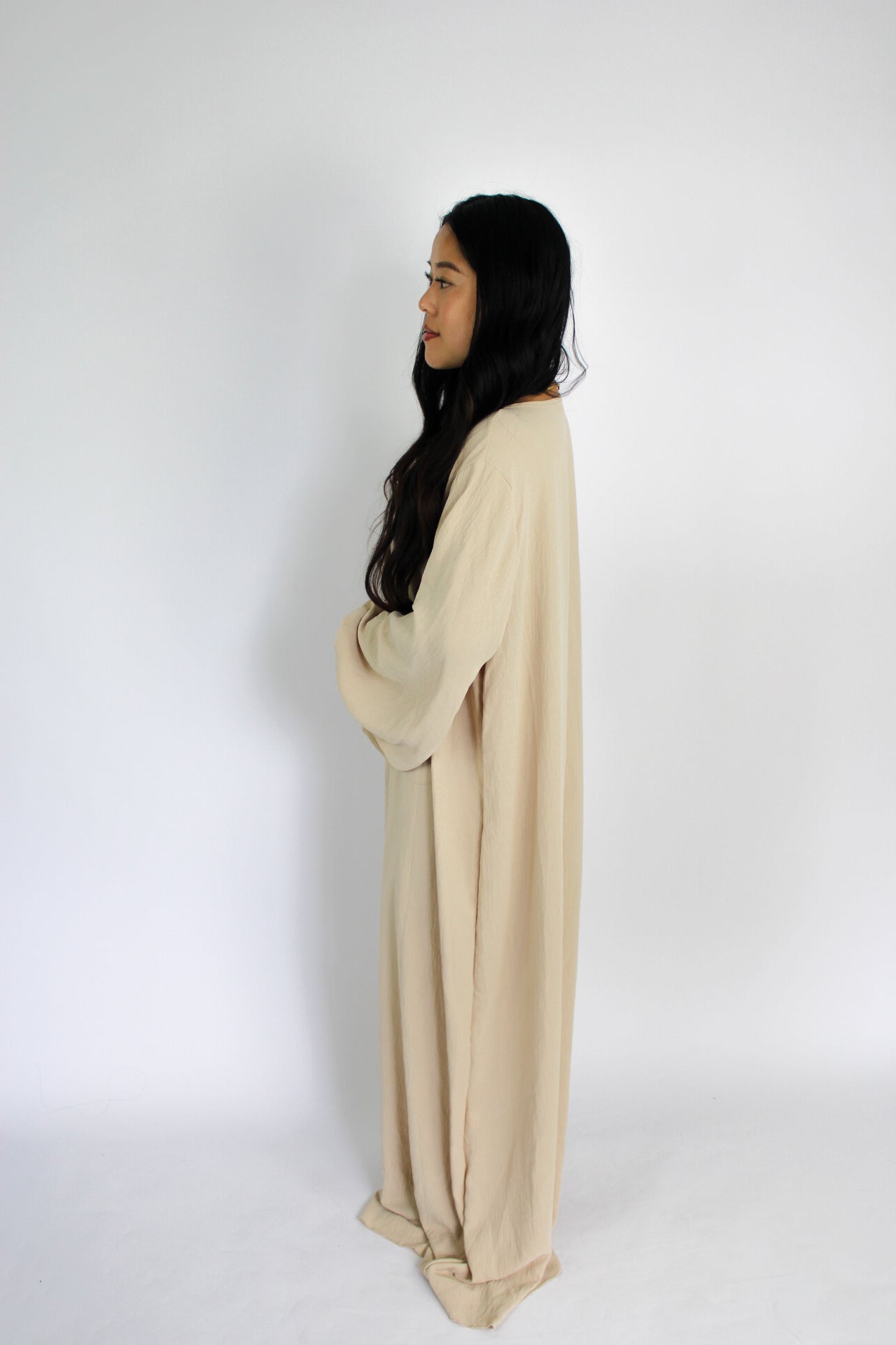 BASIC ABAYA - BEIGE