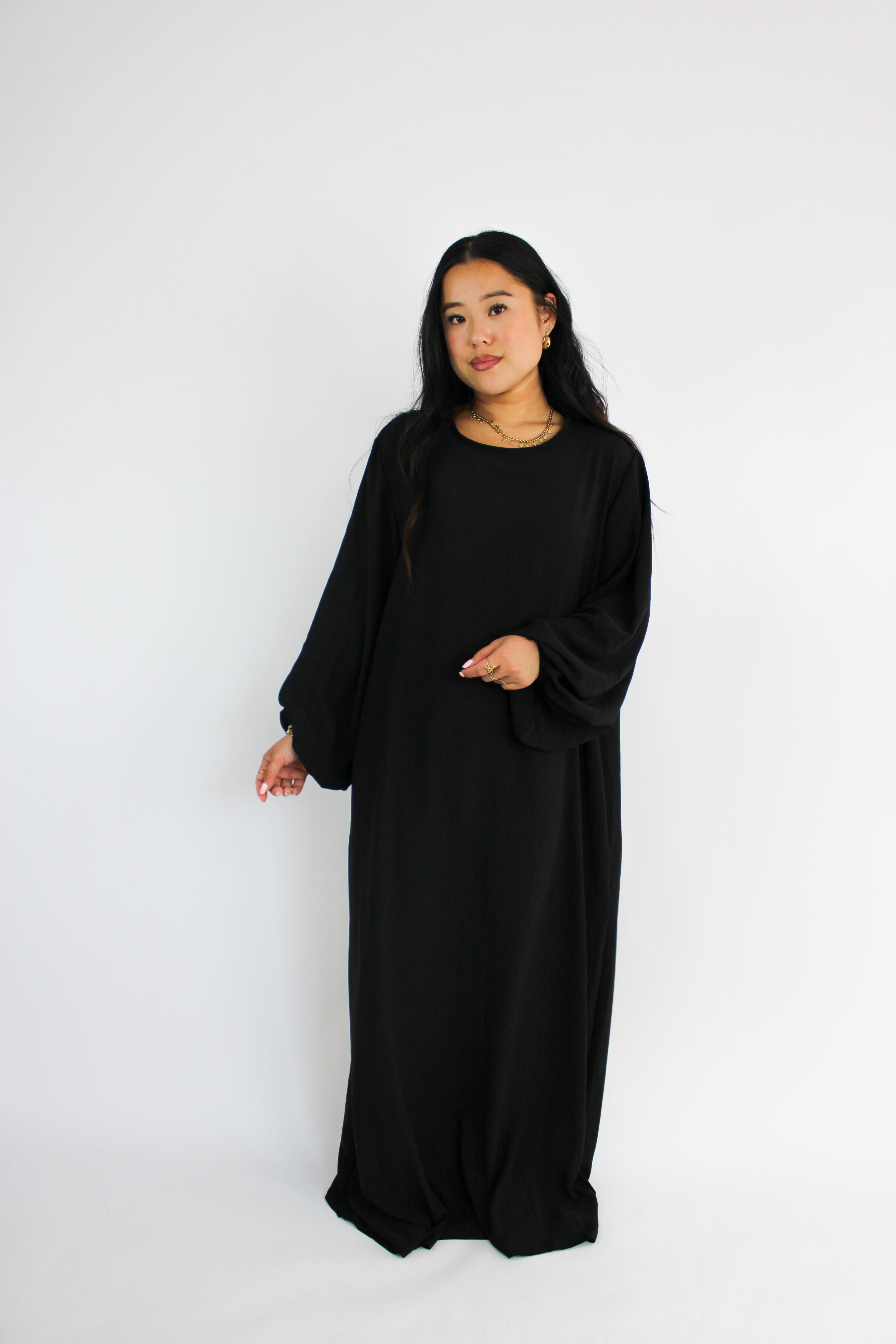 BASIC ABAYA - BLACK