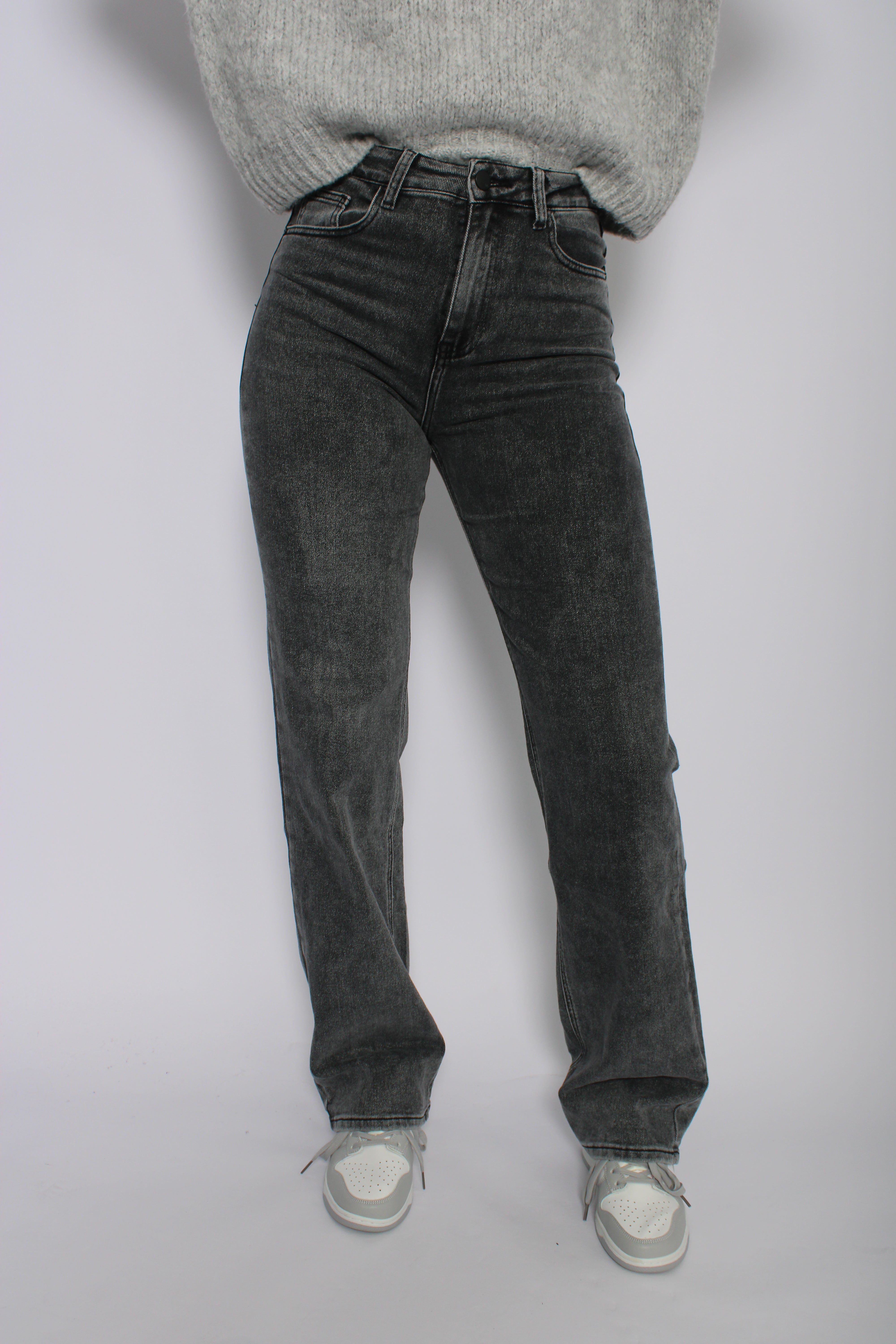 ''TALL'' WIDE LEG JEANS 2708 - DARK GREY