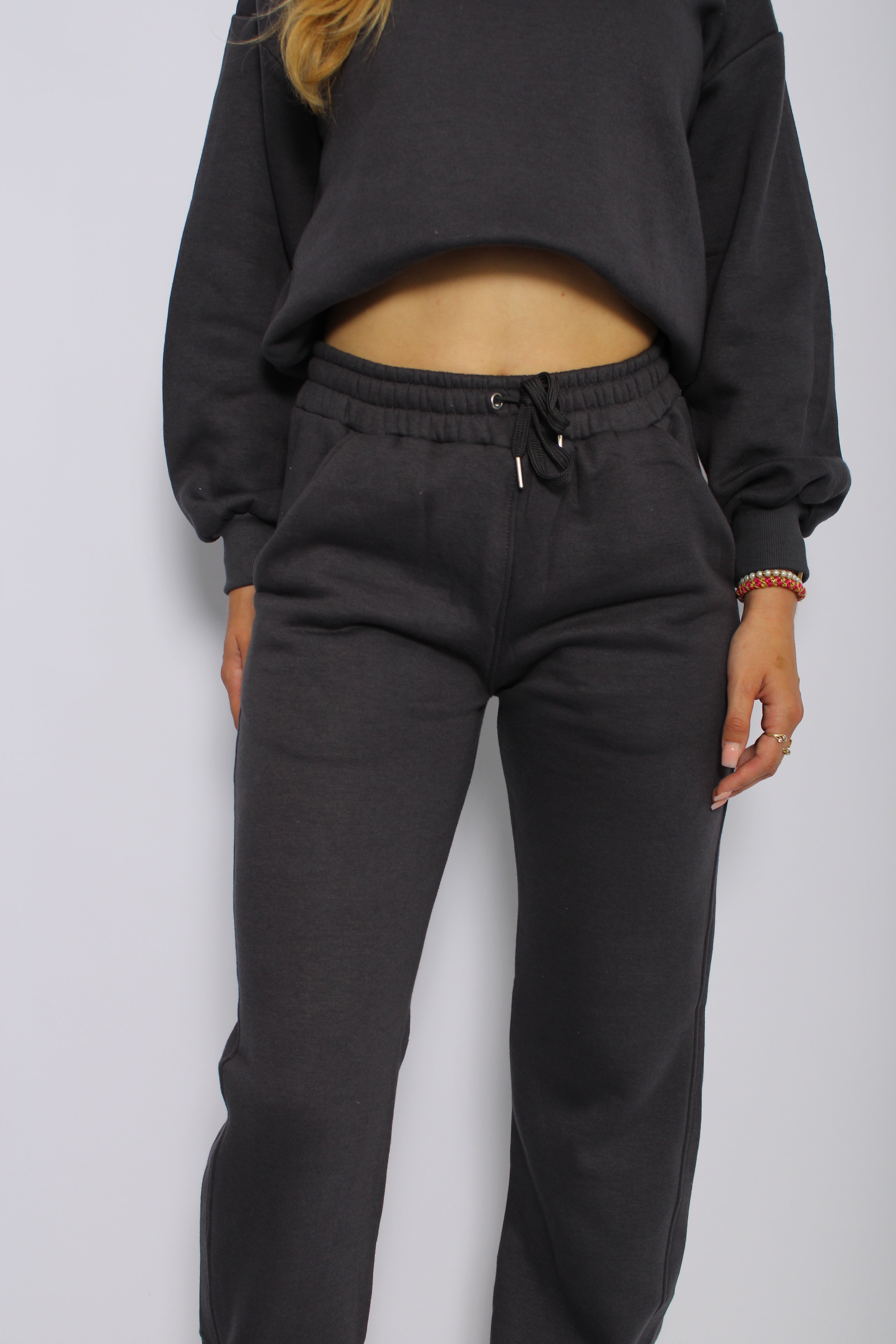 ''TALL'' COMFY SET - DARK GREY