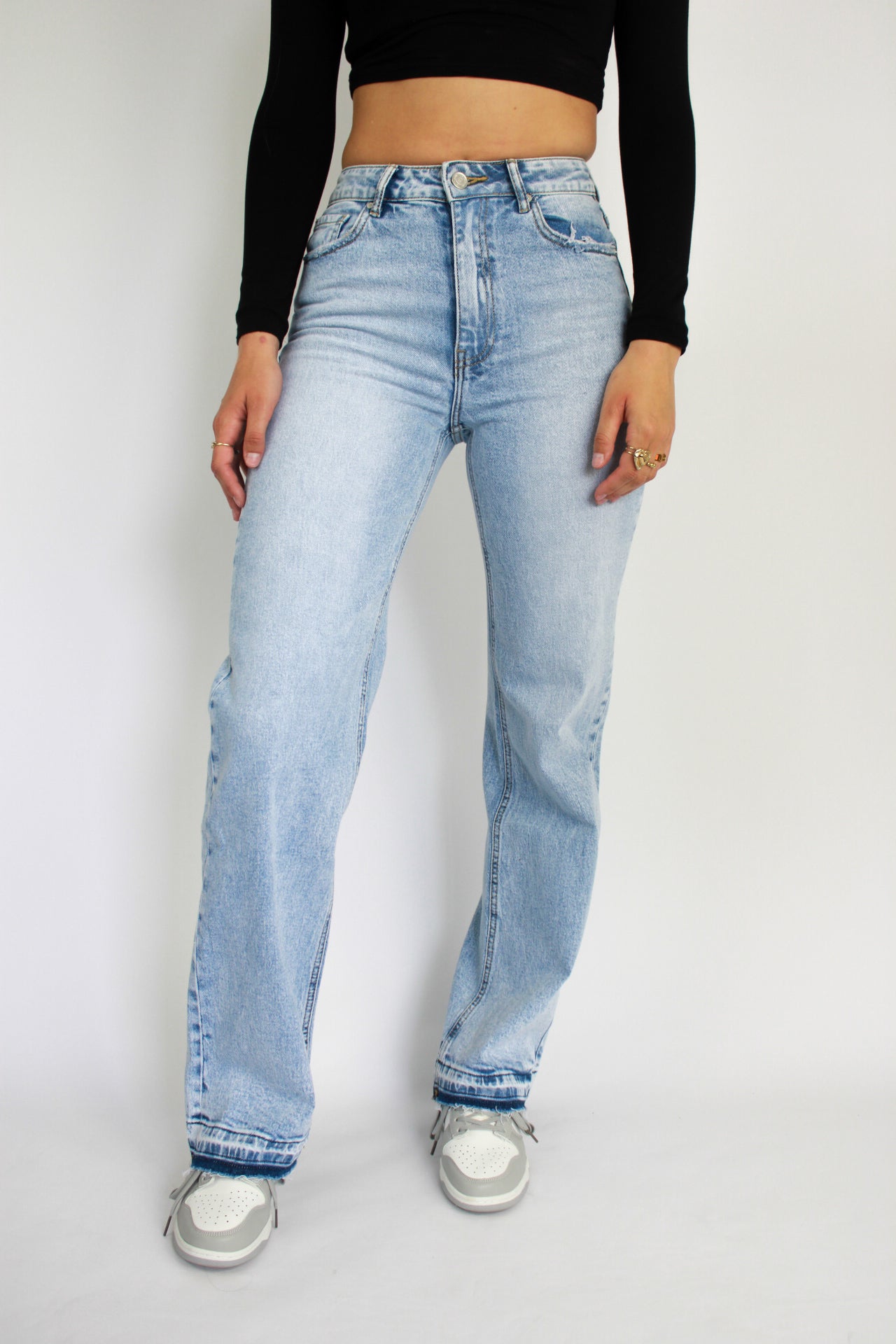 “TALL'' WIDE LEG JEANS 3621 - DENIM