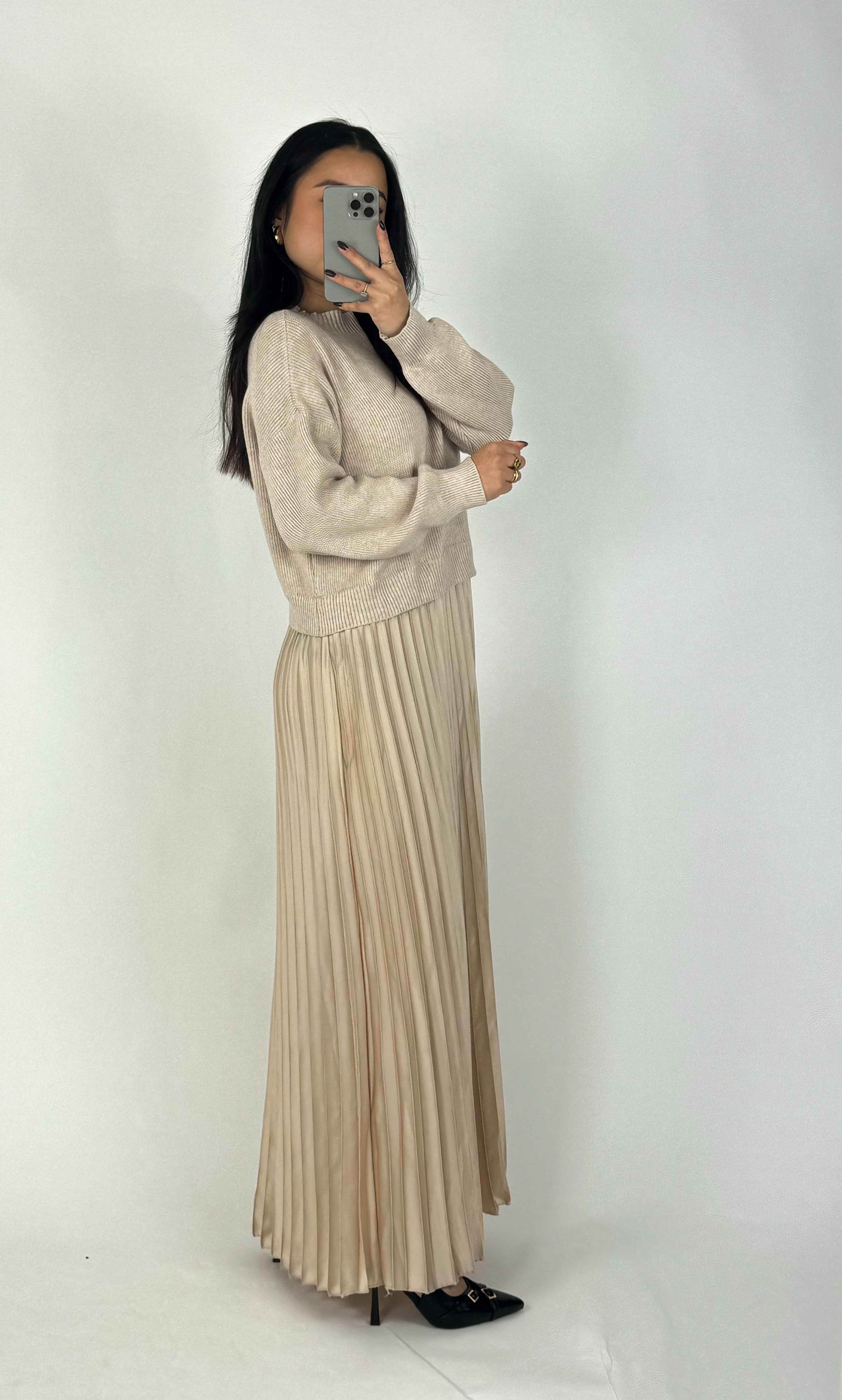 SELMA DRESS - BEIGE