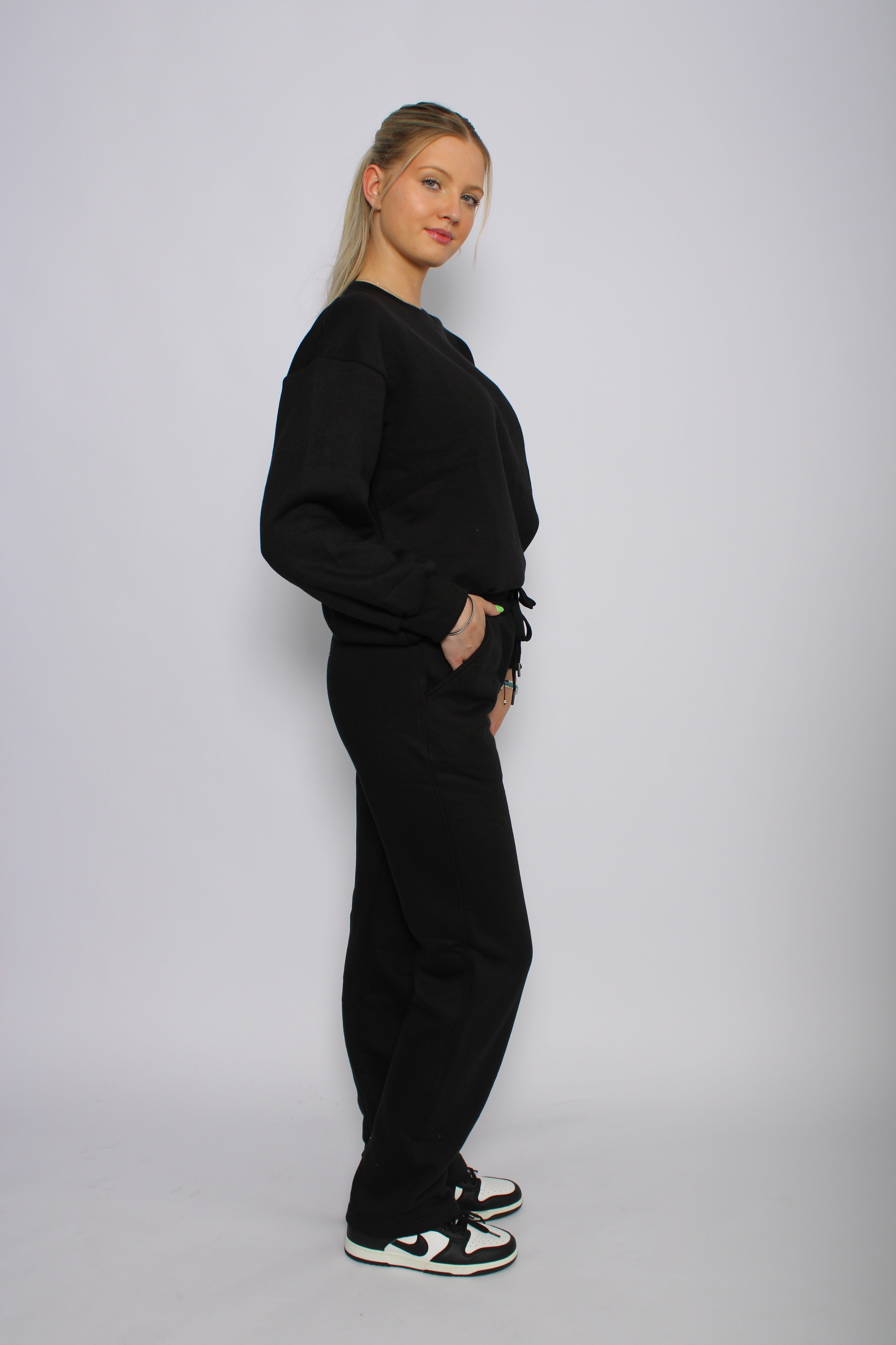 'TALL'' COMFY SET - BLACK