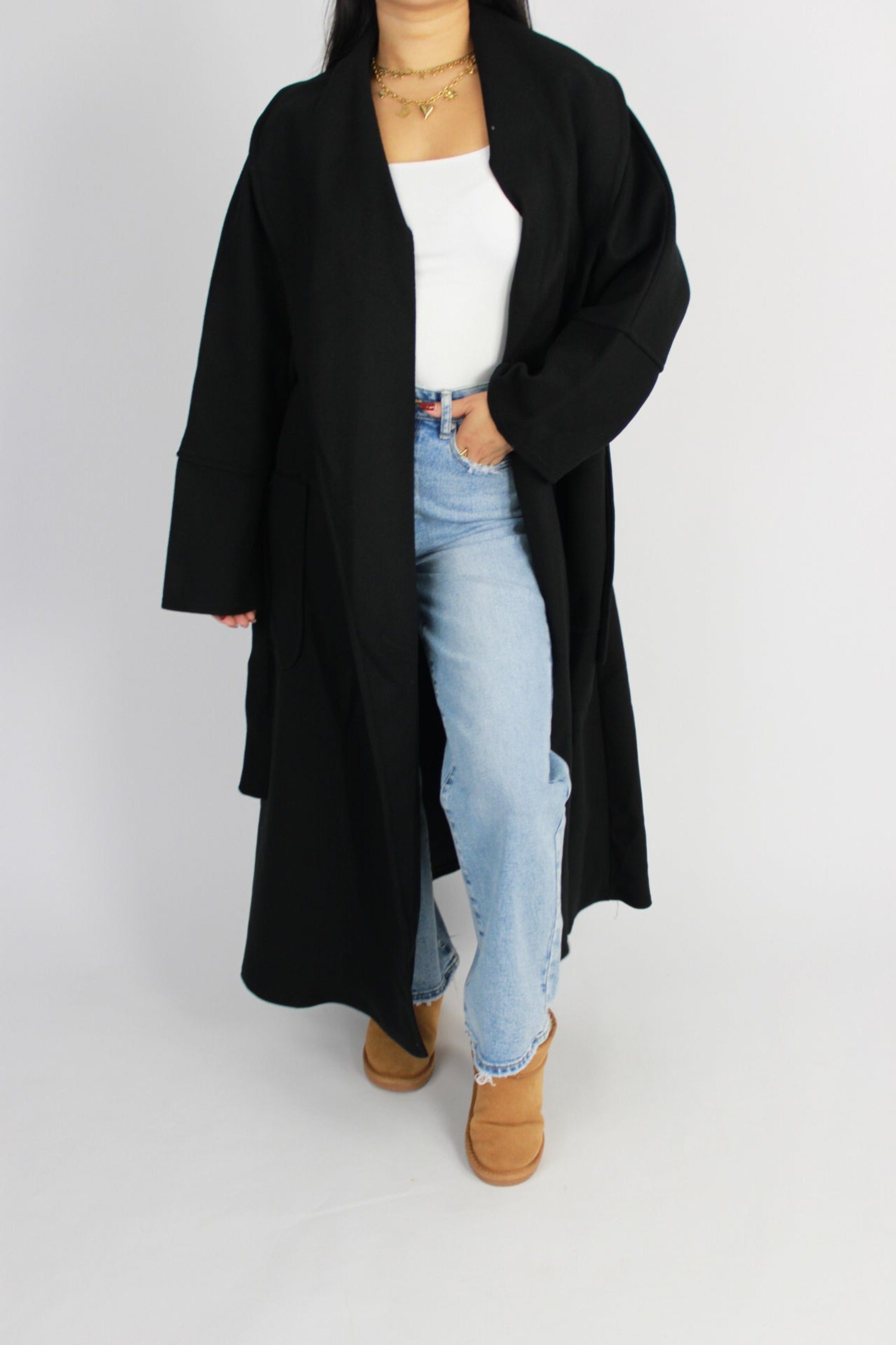 PRE ORDER 25 SEPTEMBER! AYLIN COAT - BLACK