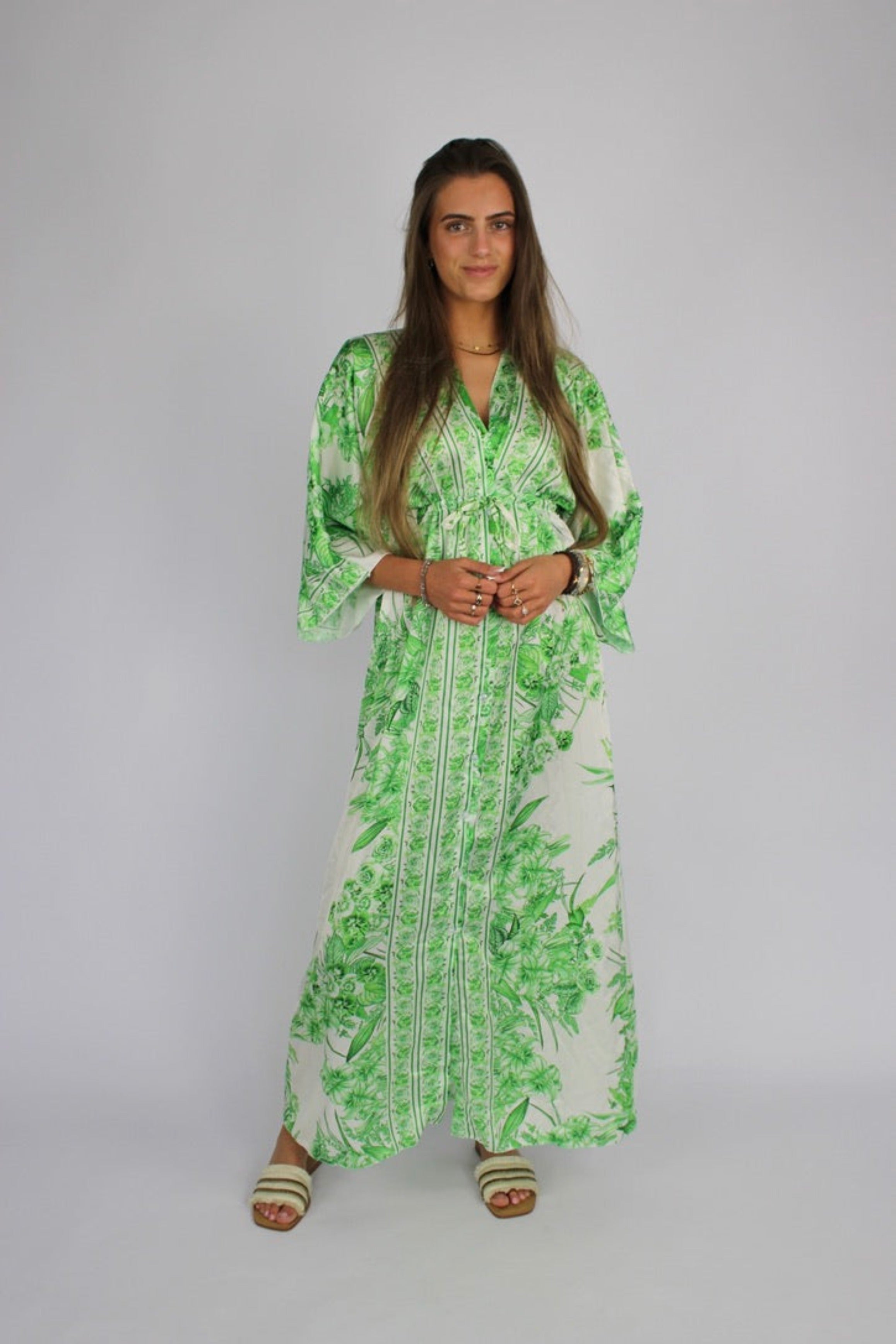 YARA DRESS - GREEN