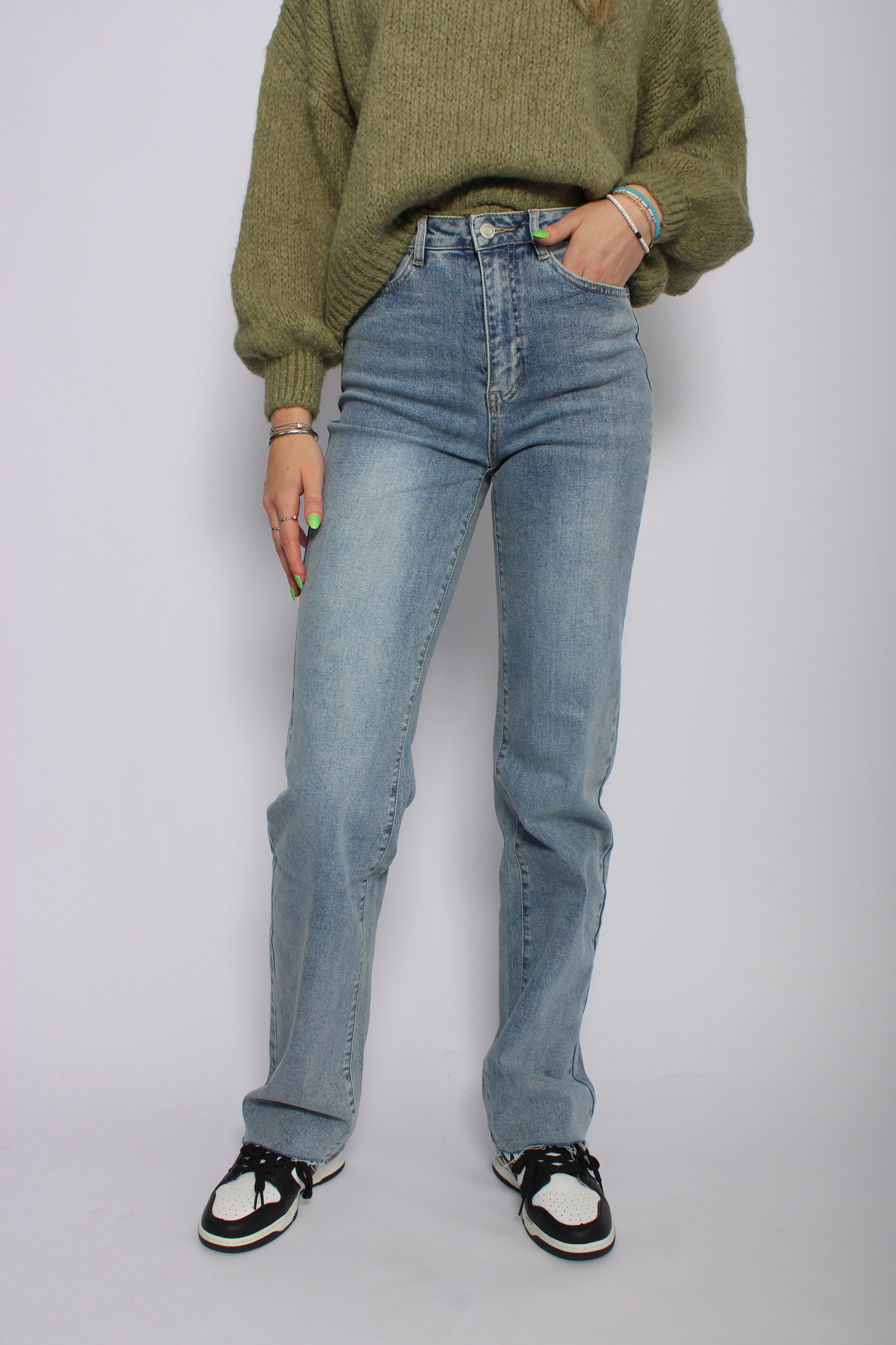 ''TALL'' STRAIGHT LEG JEANS 273-3 - DENIM