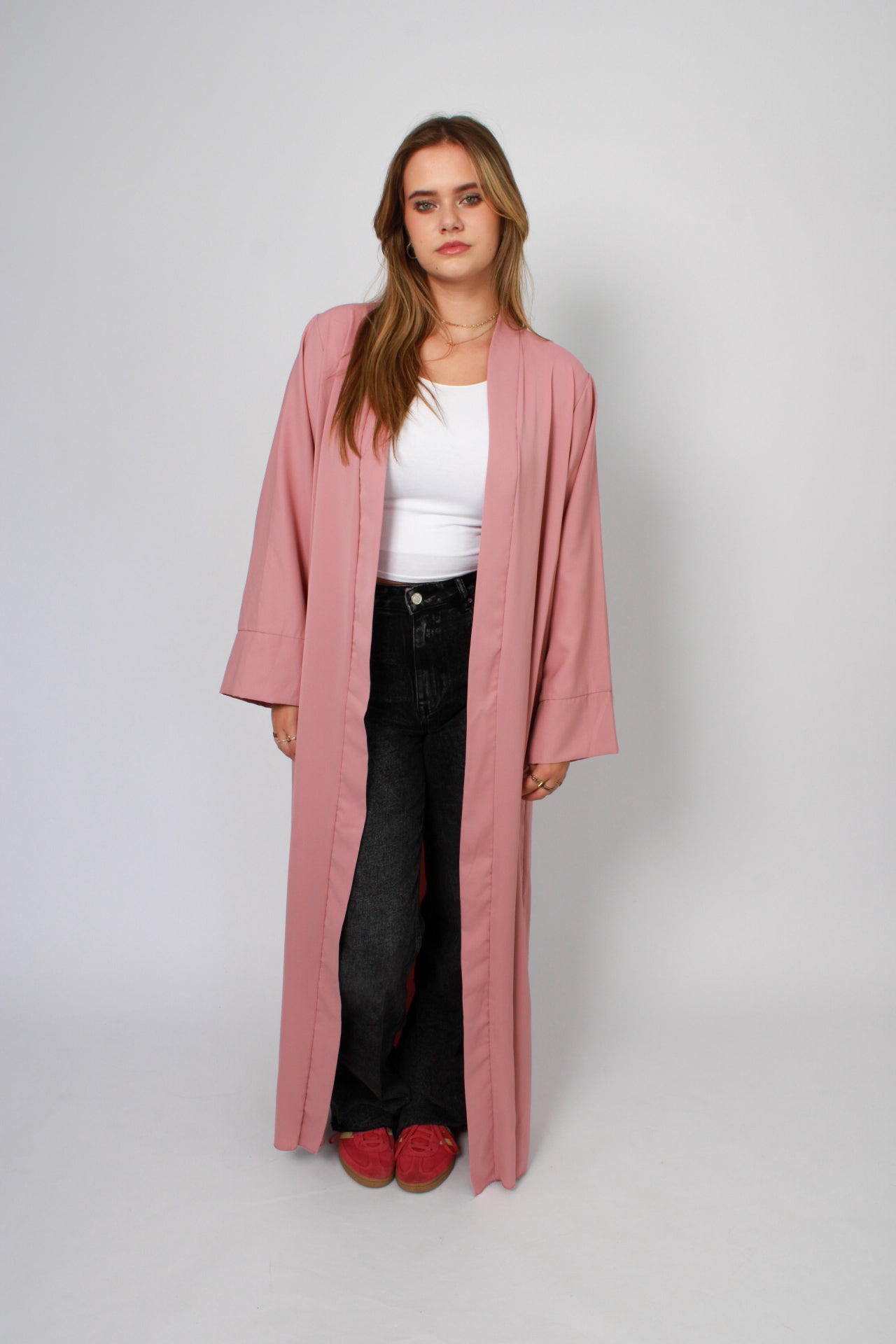 SILKY KIMONO - PINK