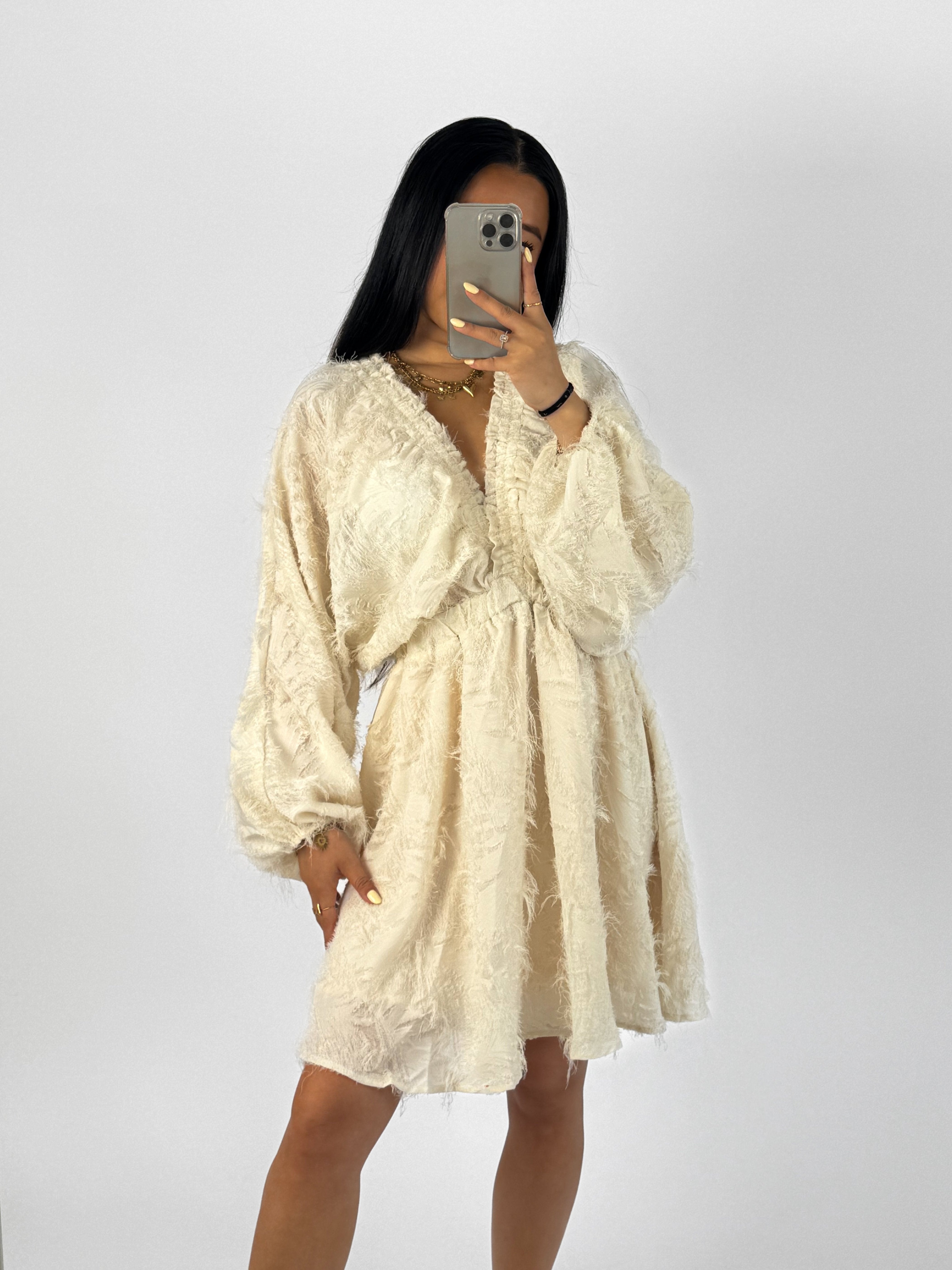 MISTY DRESS - BEIGE