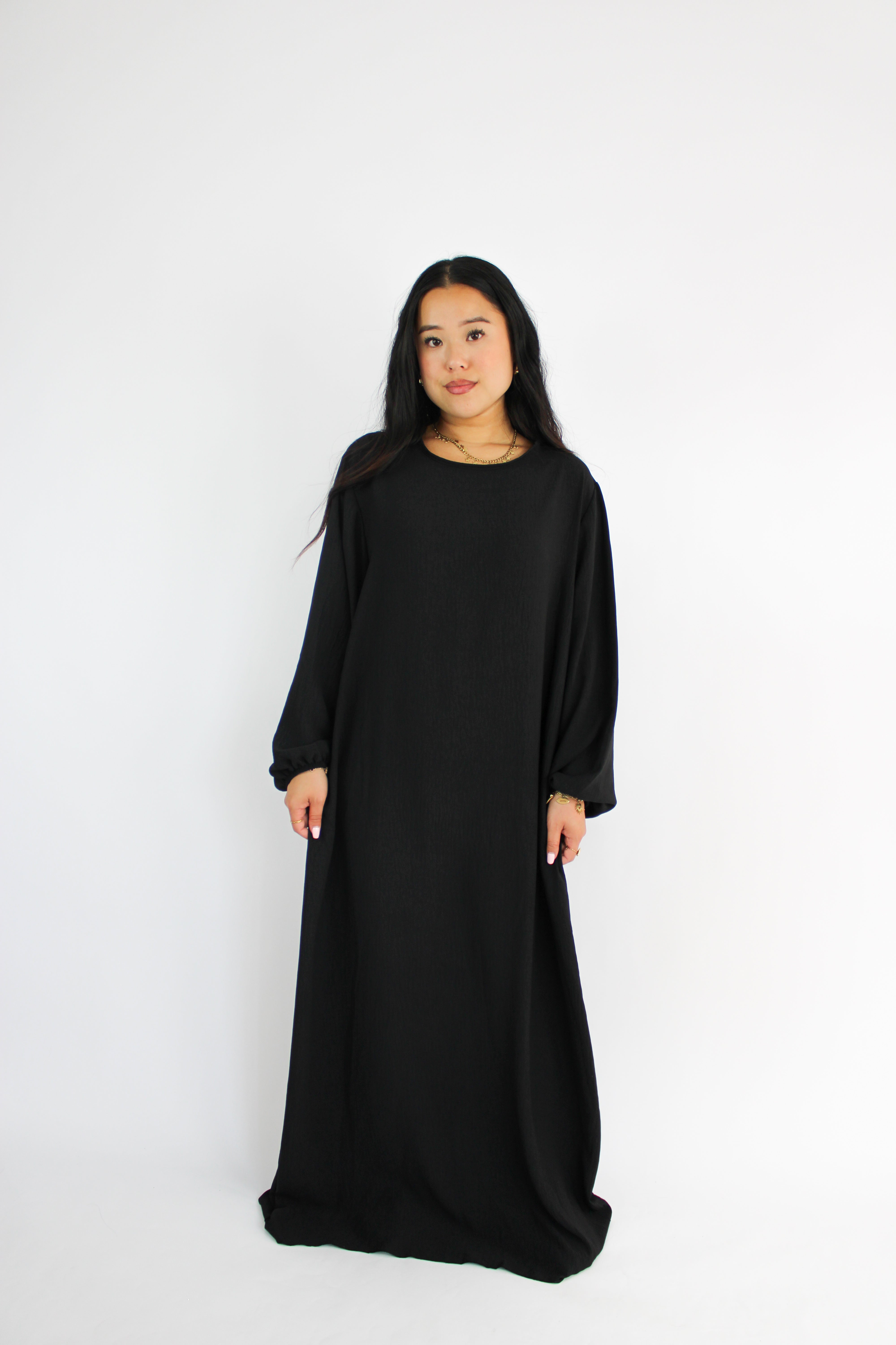 BASIC ABAYA - BLACK