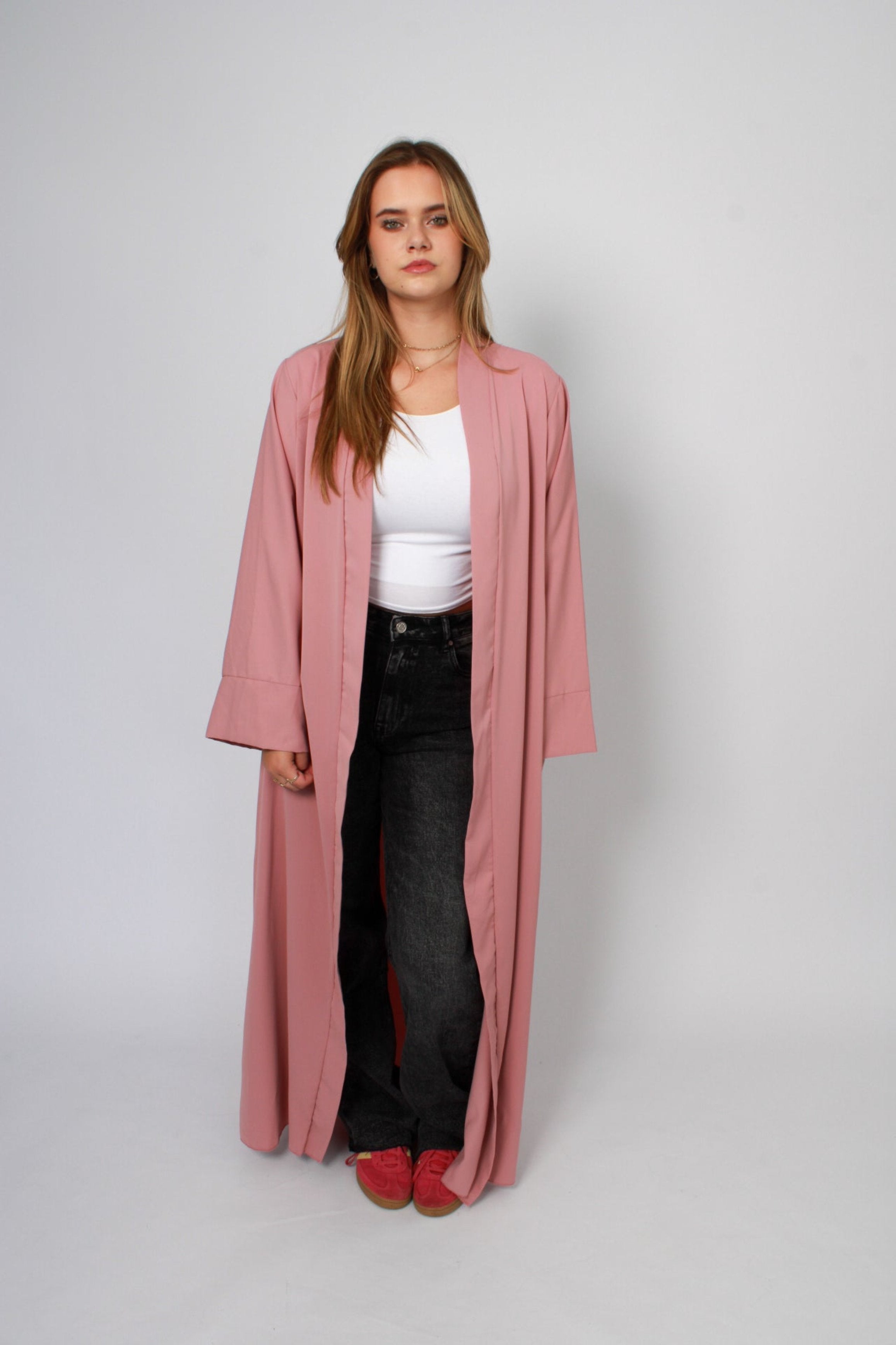 SILKY KIMONO - PINK