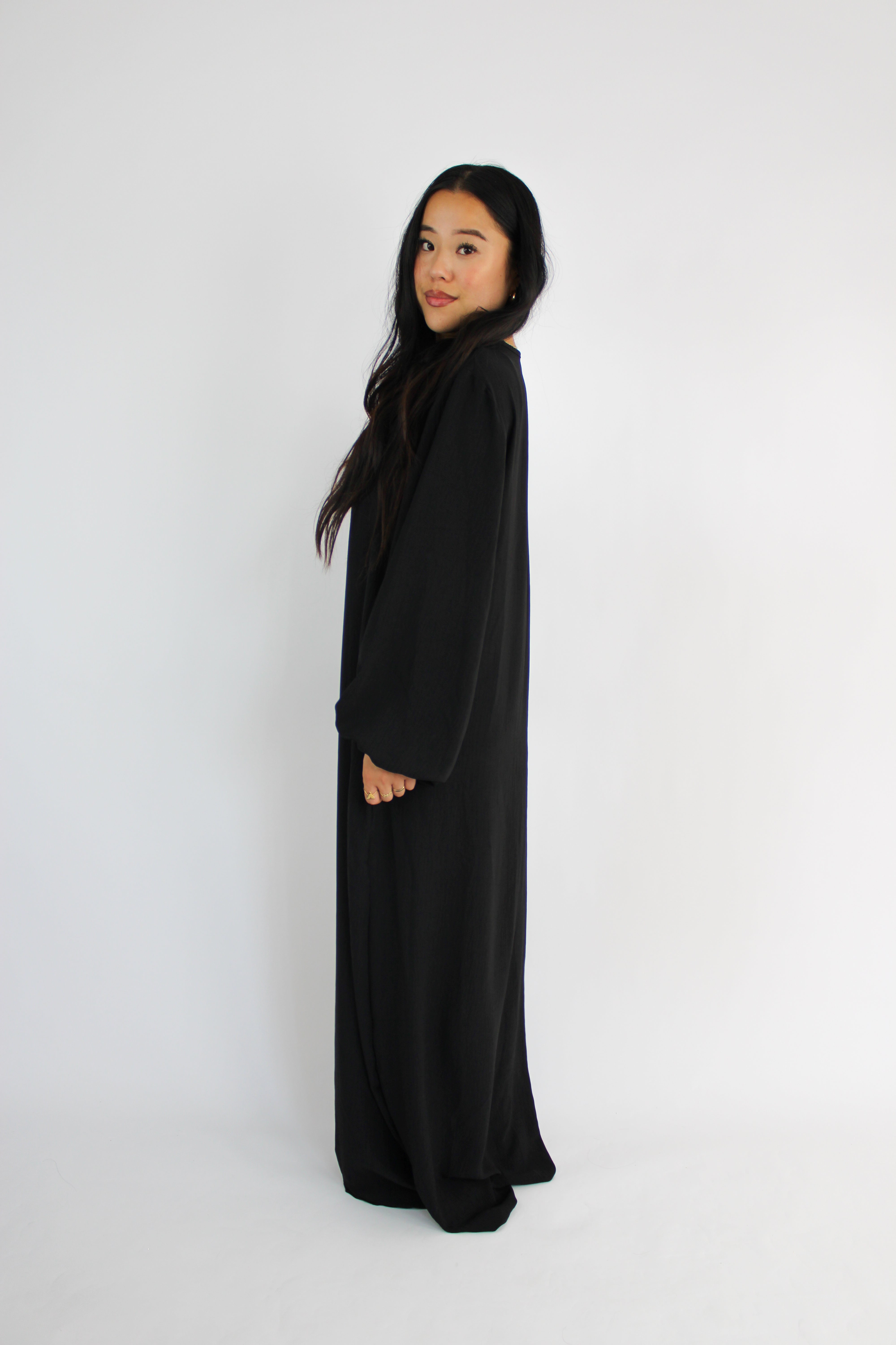 BASIC ABAYA - BLACK