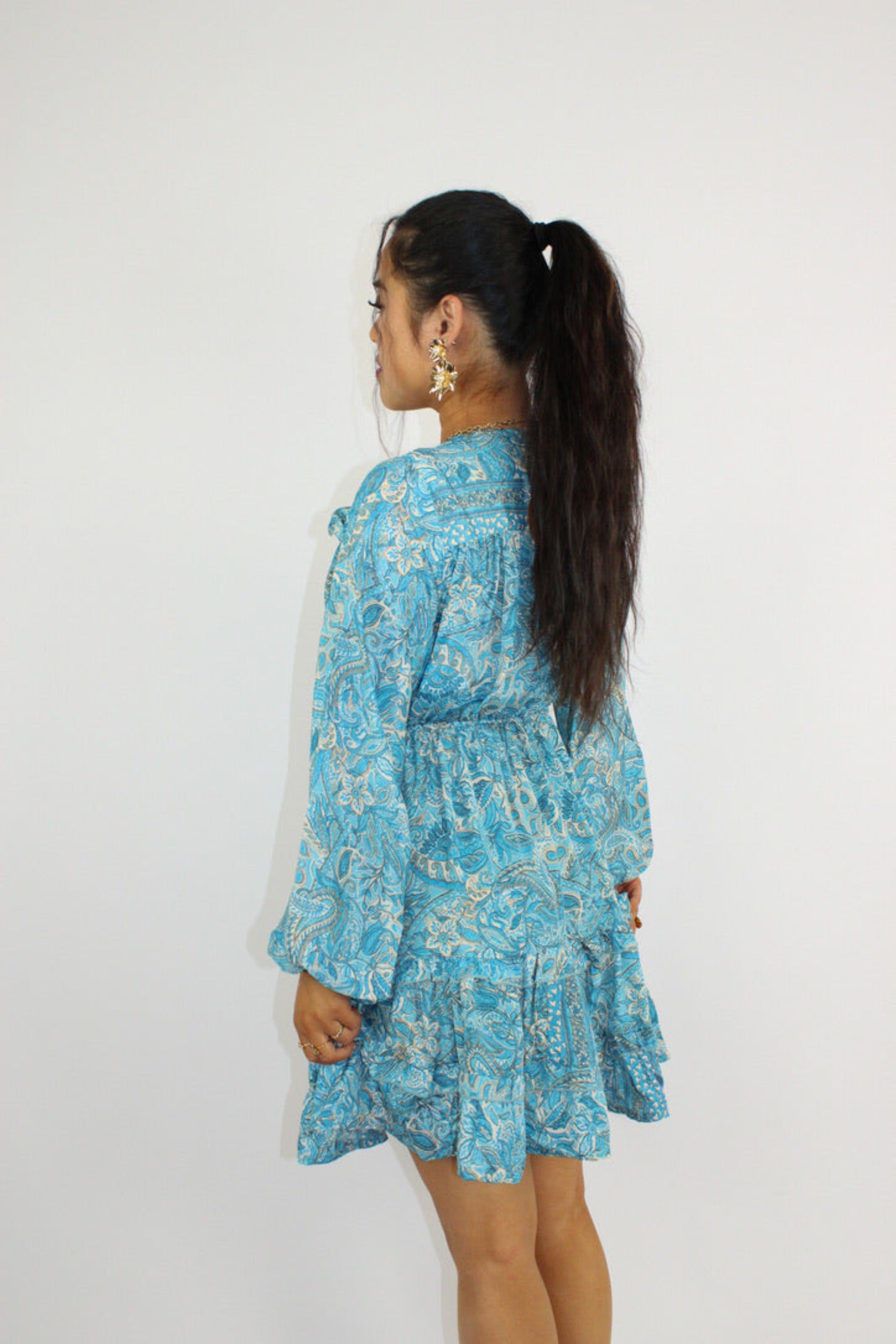 VALENCIA DRESS - BLUE