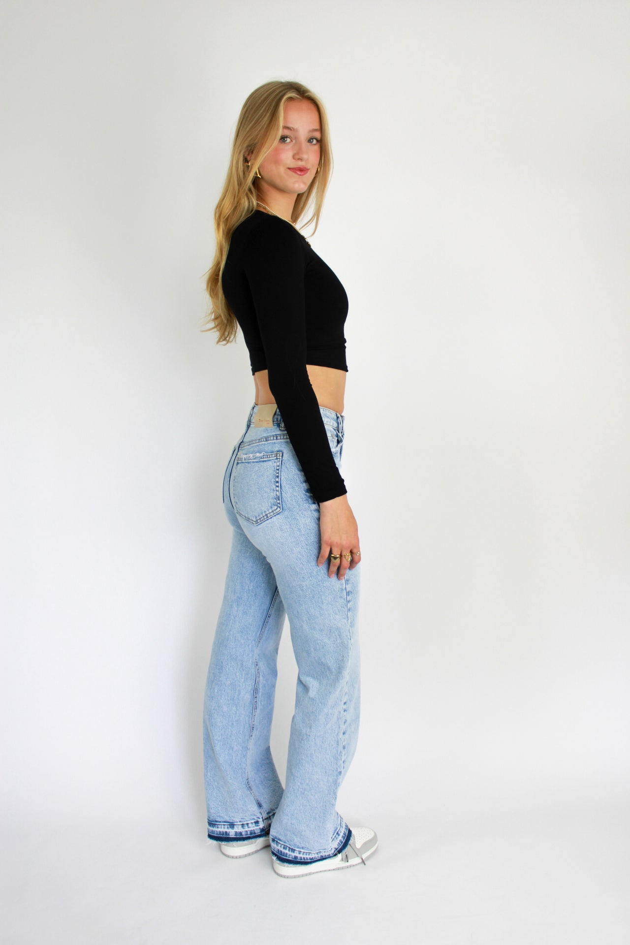 “TALL'' WIDE LEG JEANS 3621 - DENIM