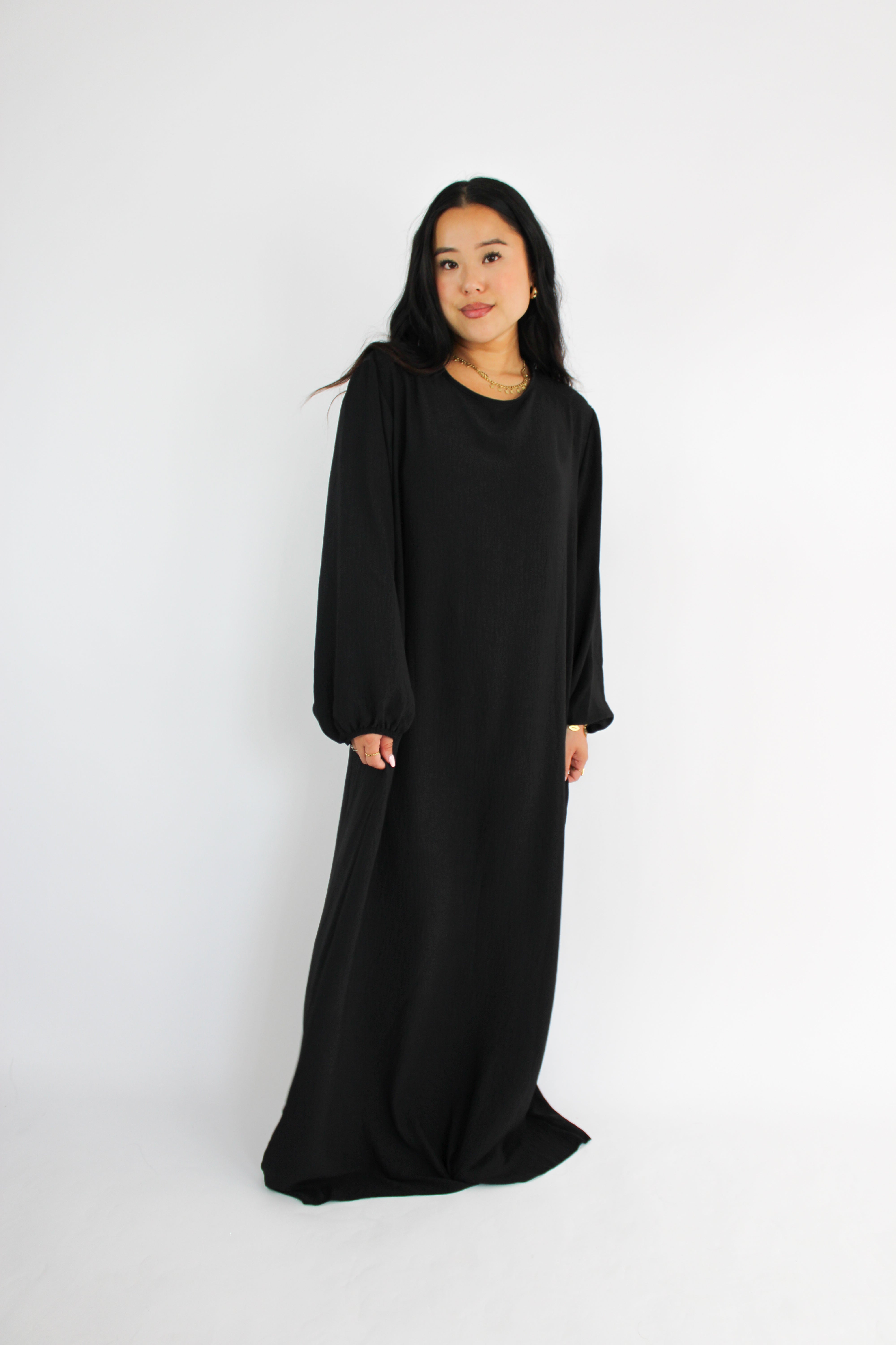 BASIC ABAYA - BLACK