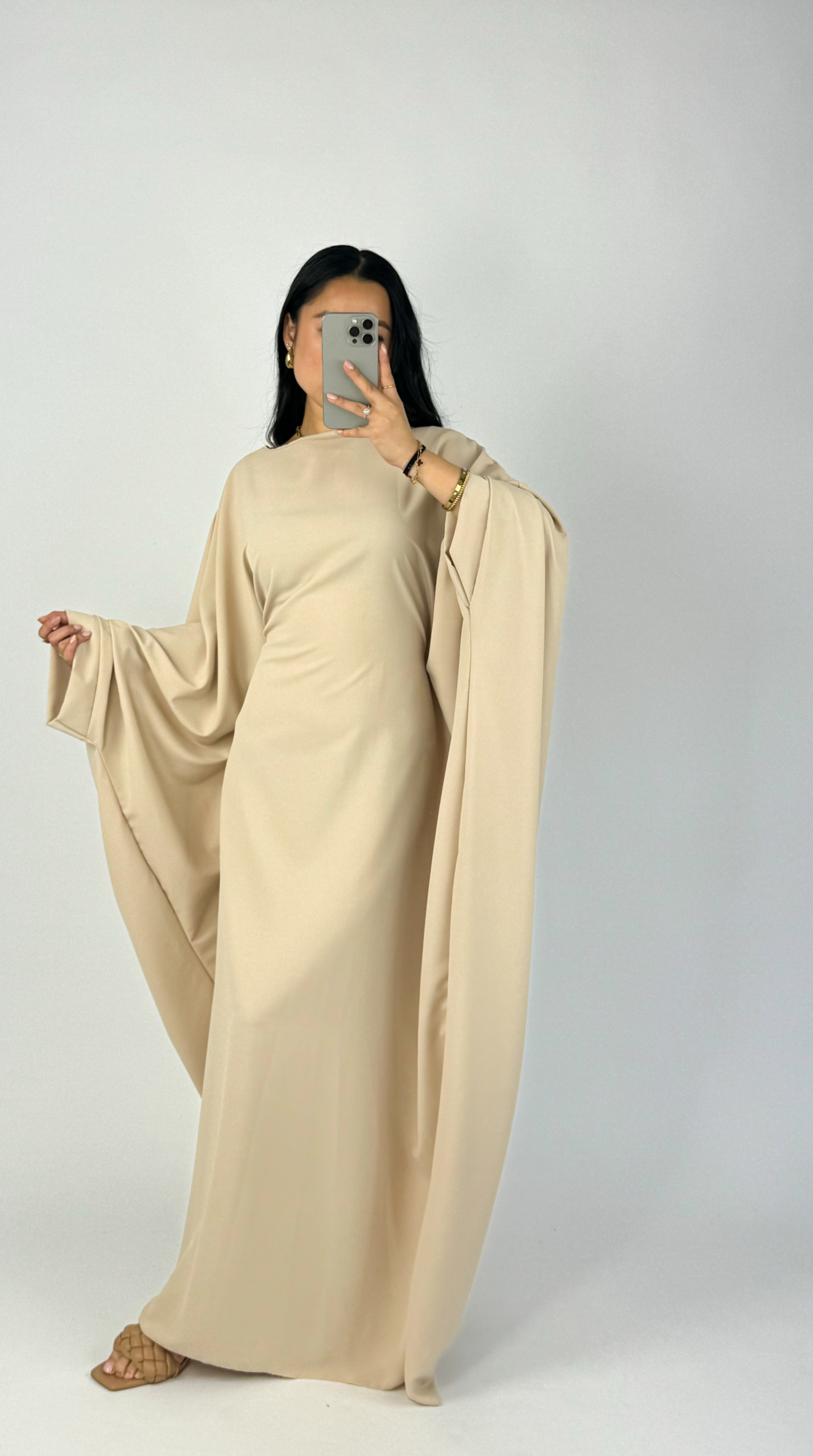 LINA DRESS - BEIGE