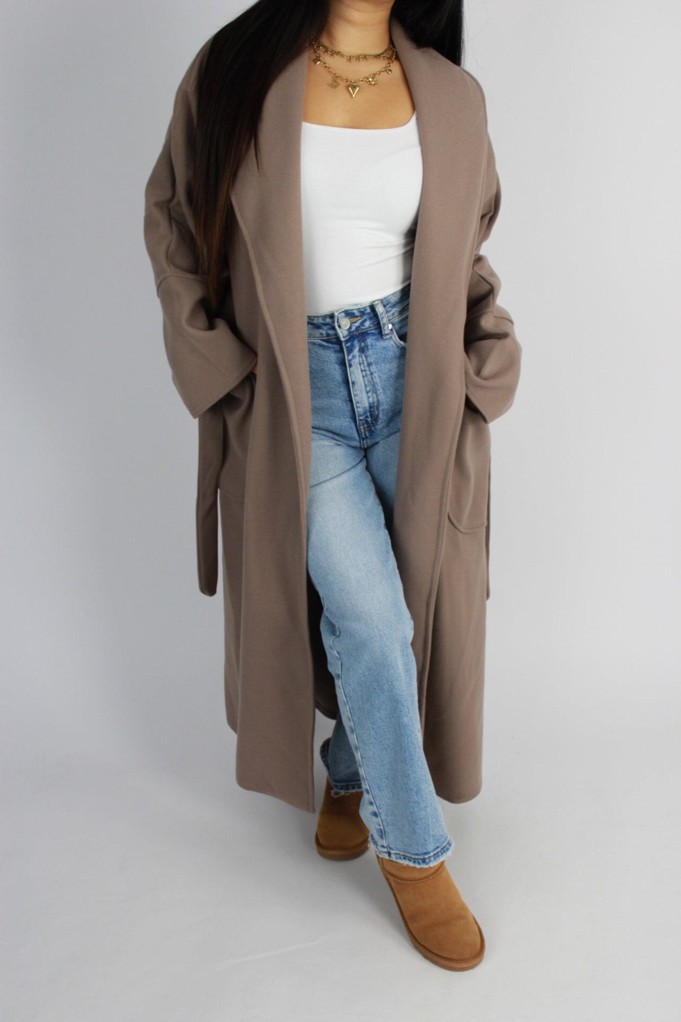 PRE ORDER 25 SEPTEMBER! AYLIN COAT - TAUPE