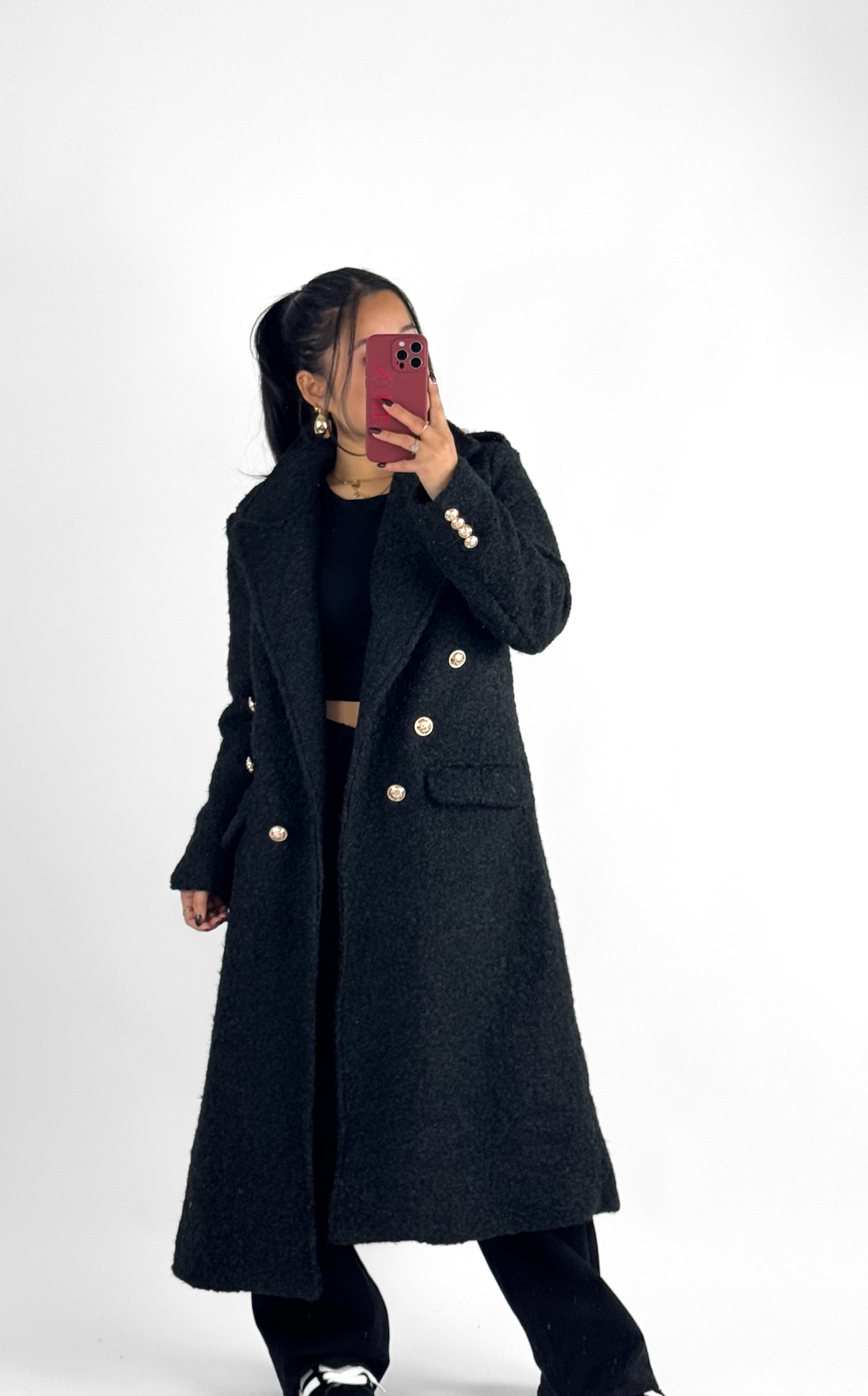 JANE TRENCHCOAT - BLACK