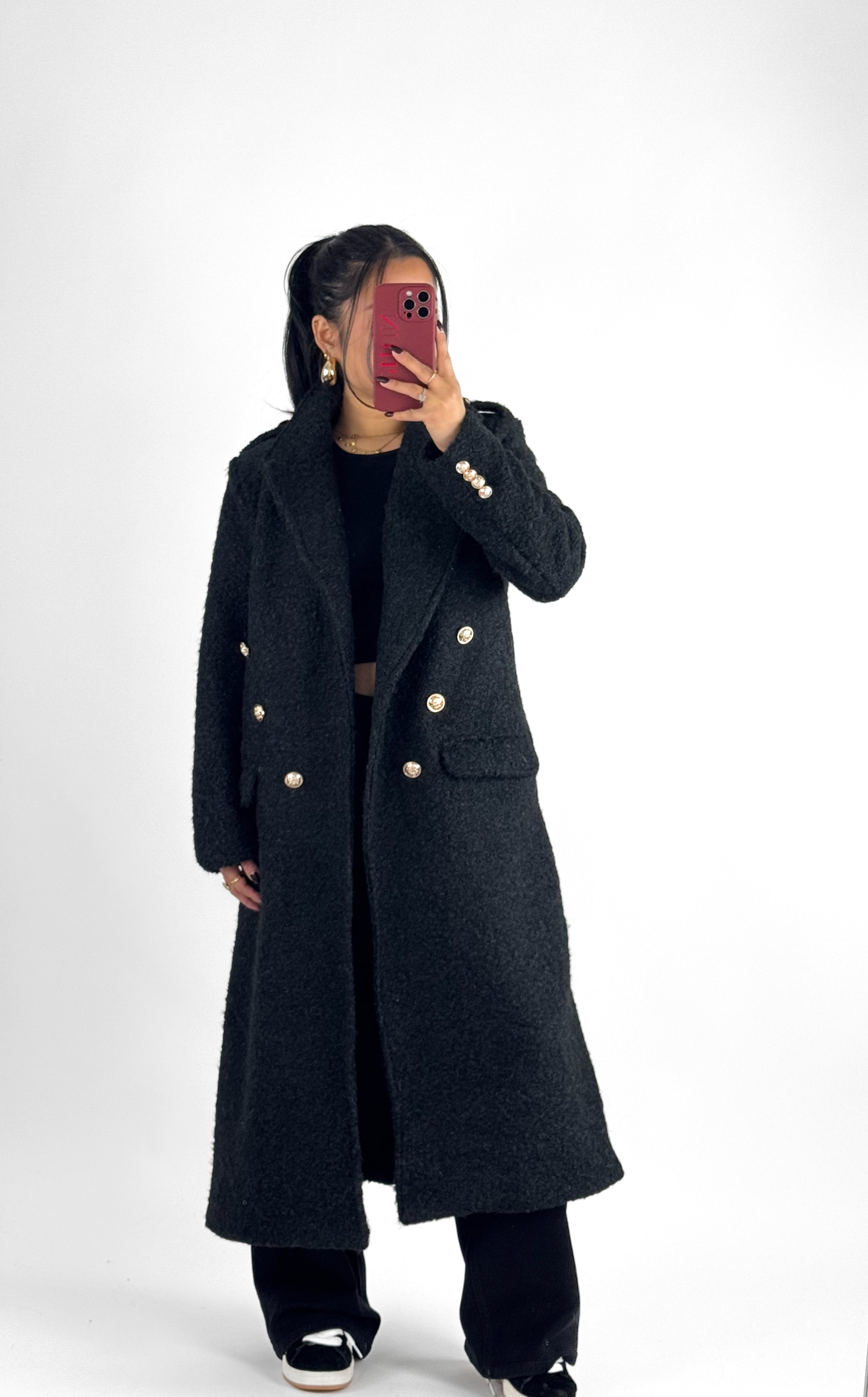 JANE TRENCHCOAT - BLACK