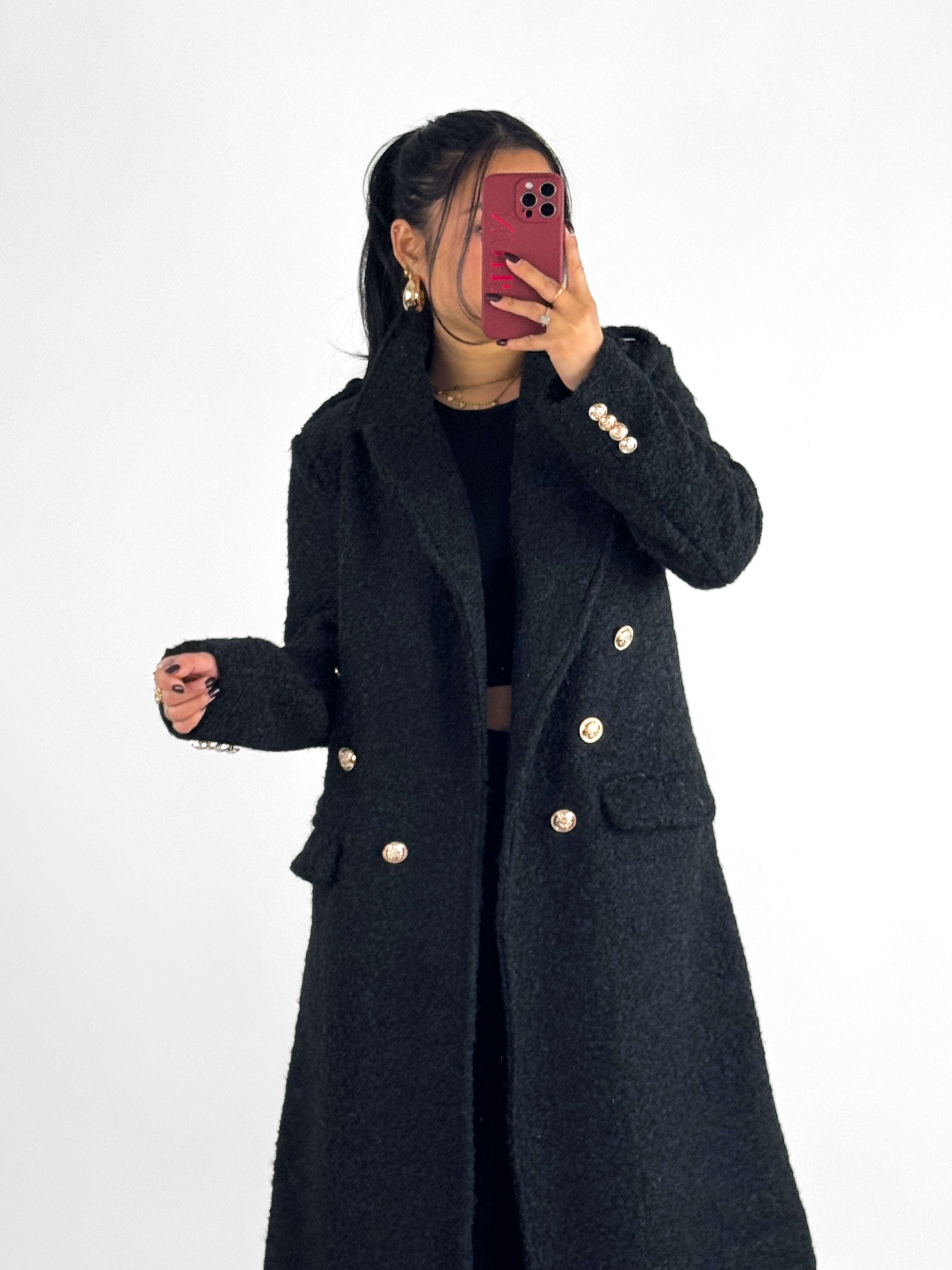 JANE TRENCHCOAT - BLACK