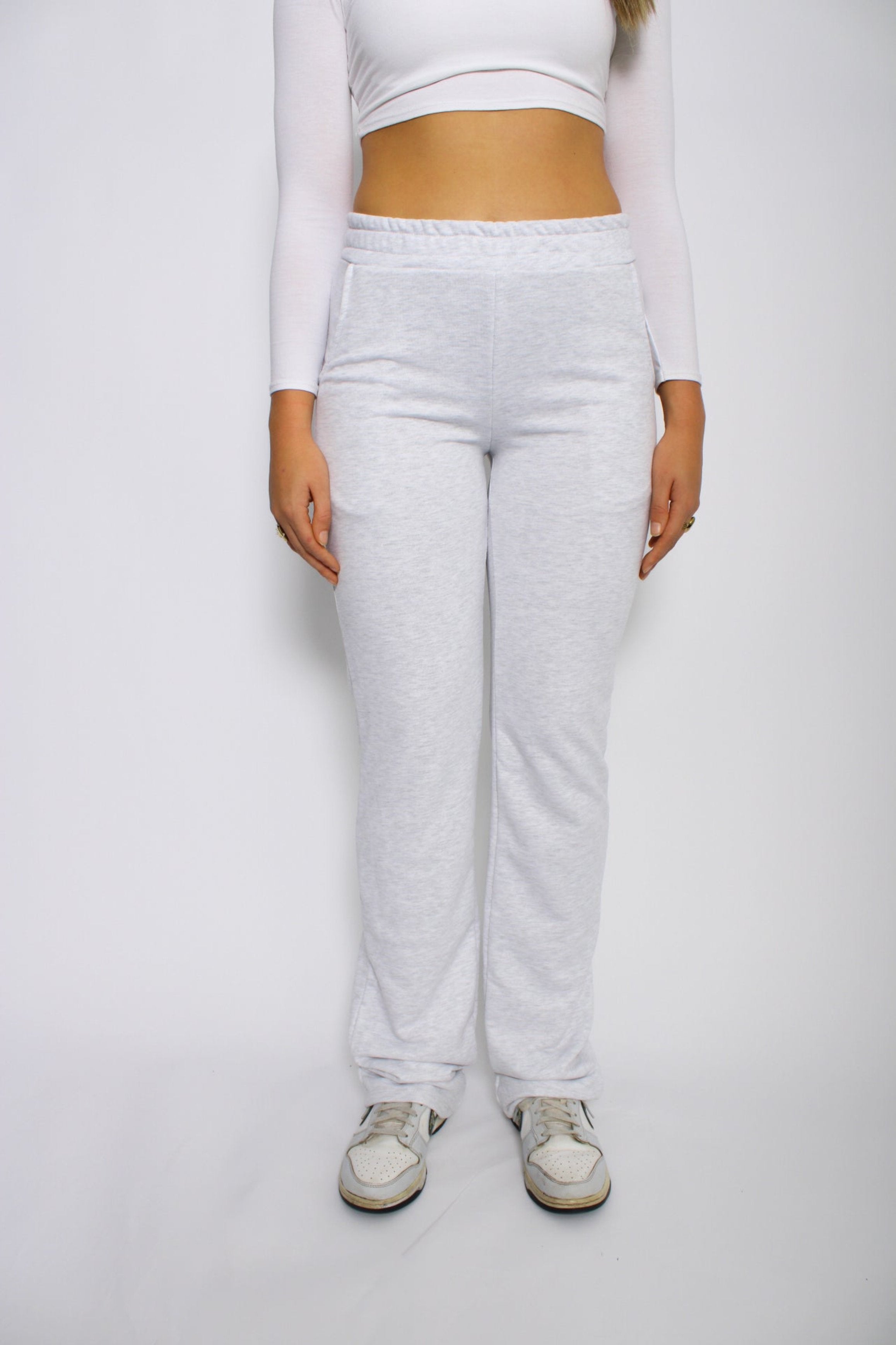 ''EXTRA TALL'' JOGGER - LIGHT GREY MARL