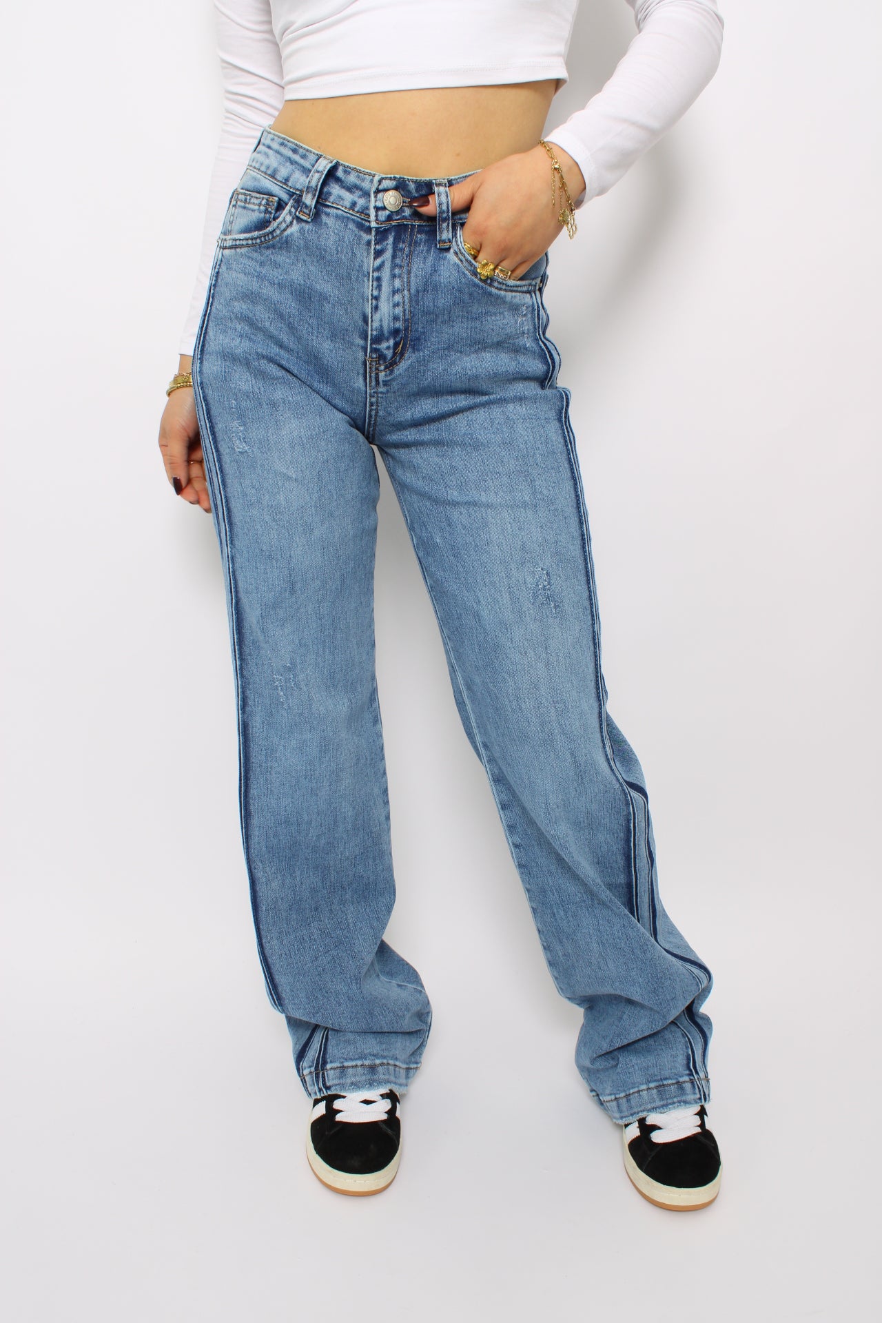 WIDE LEG JEANS 904 - DENIM