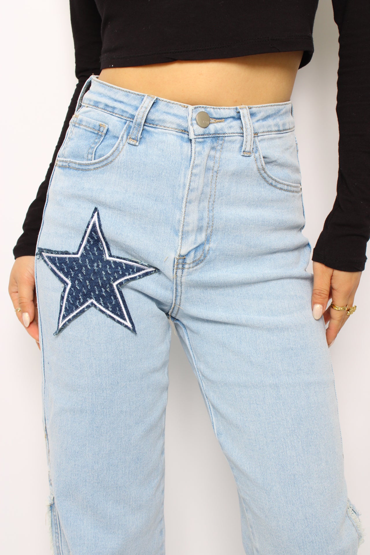 FALLING STARS JEANS - DENIM