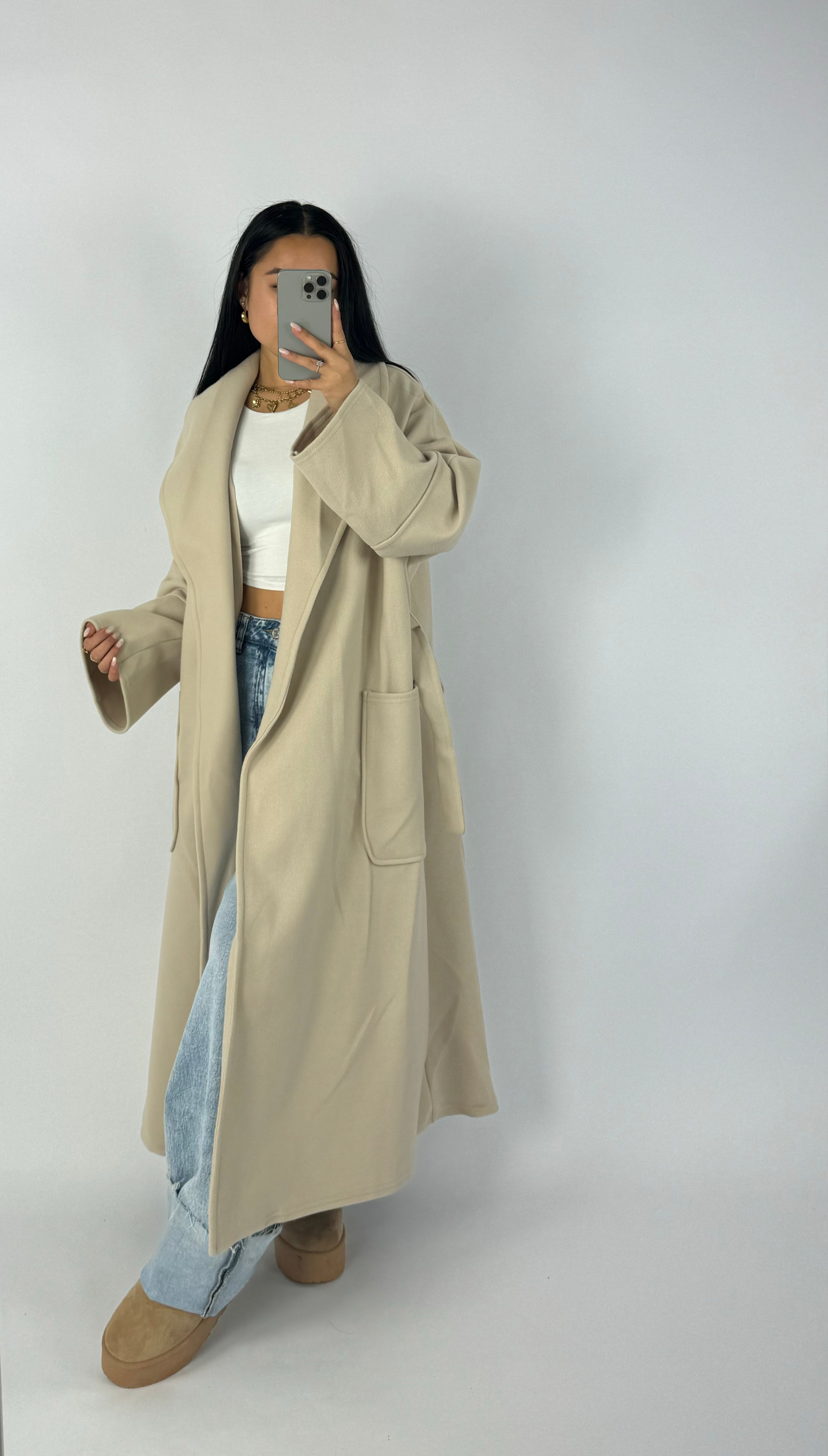 AYLIN COAT - BEIGE