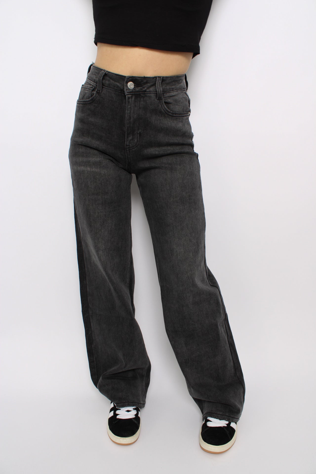 DAD FIT JEANS 265 - DARK GREY