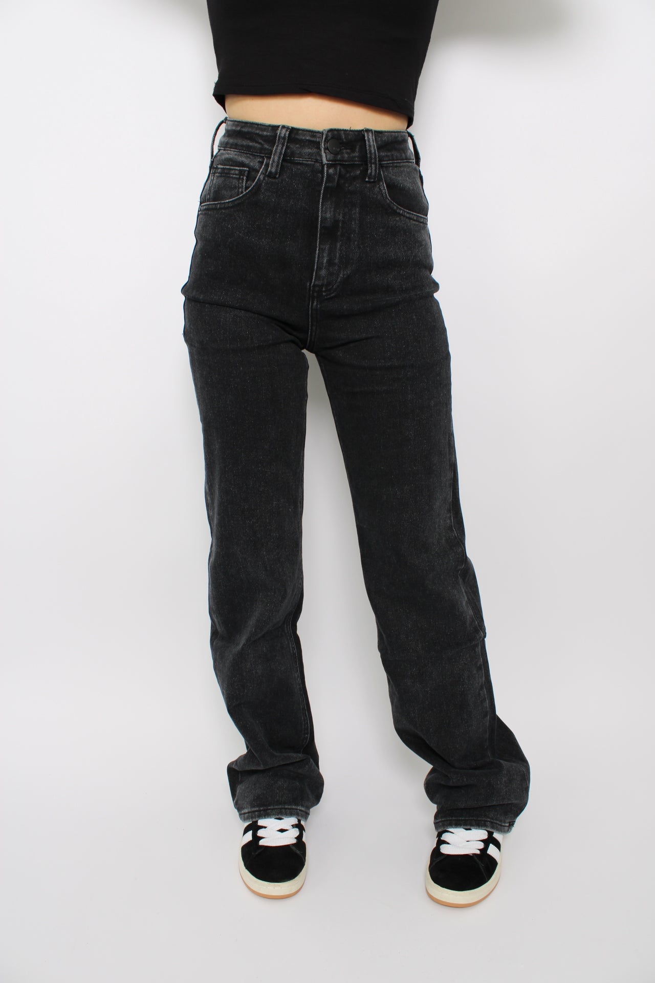 WIDE LEG JEANS 2692 - ANTHRACITE