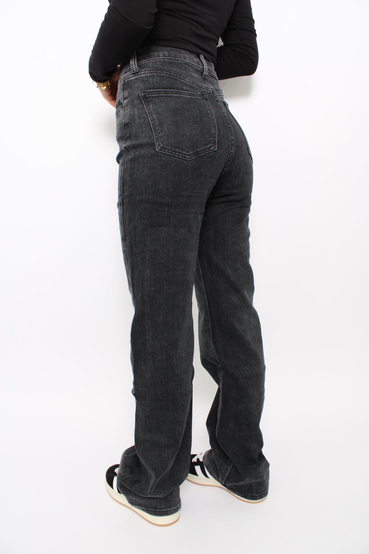 WIDE LEG JEANS 2692 - ANTHRACITE