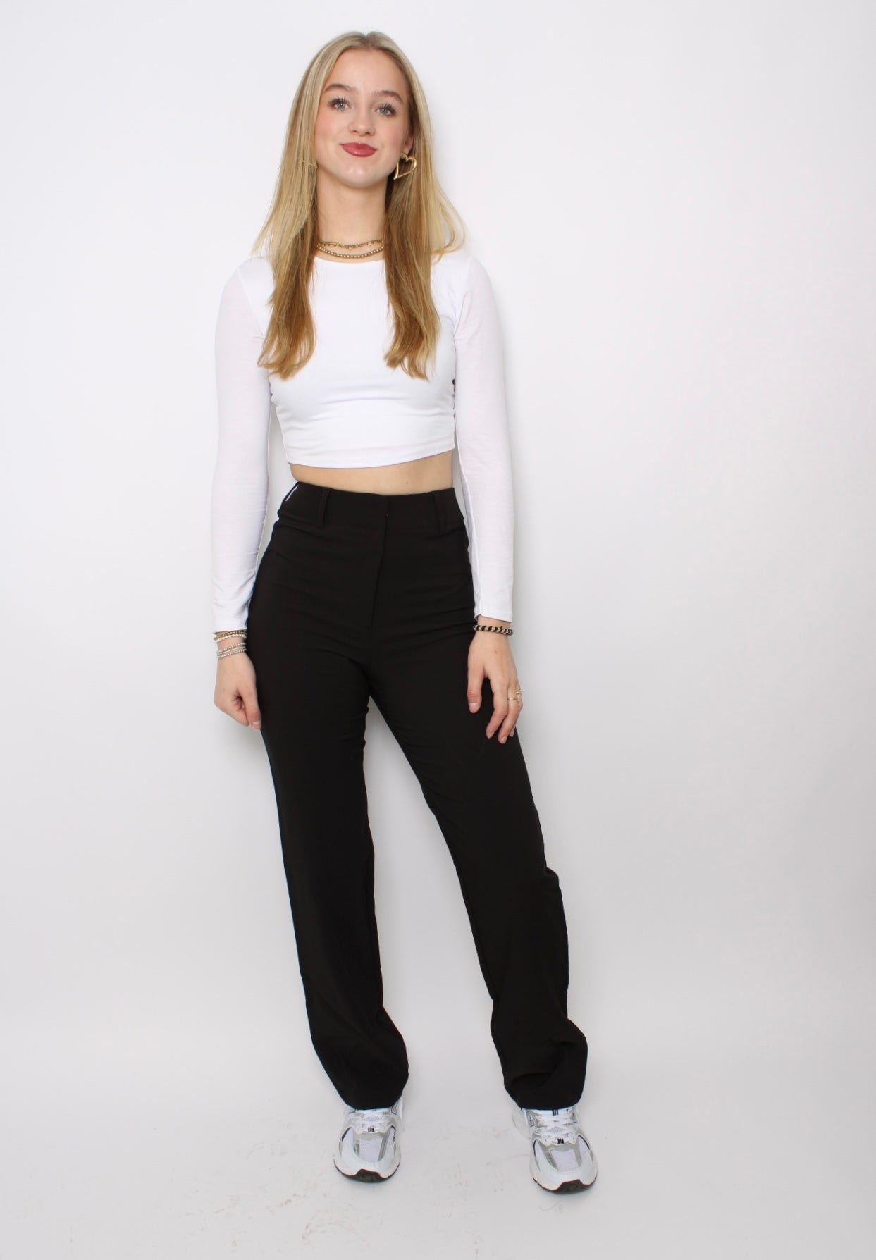 STRETCH PANTS - BLACK