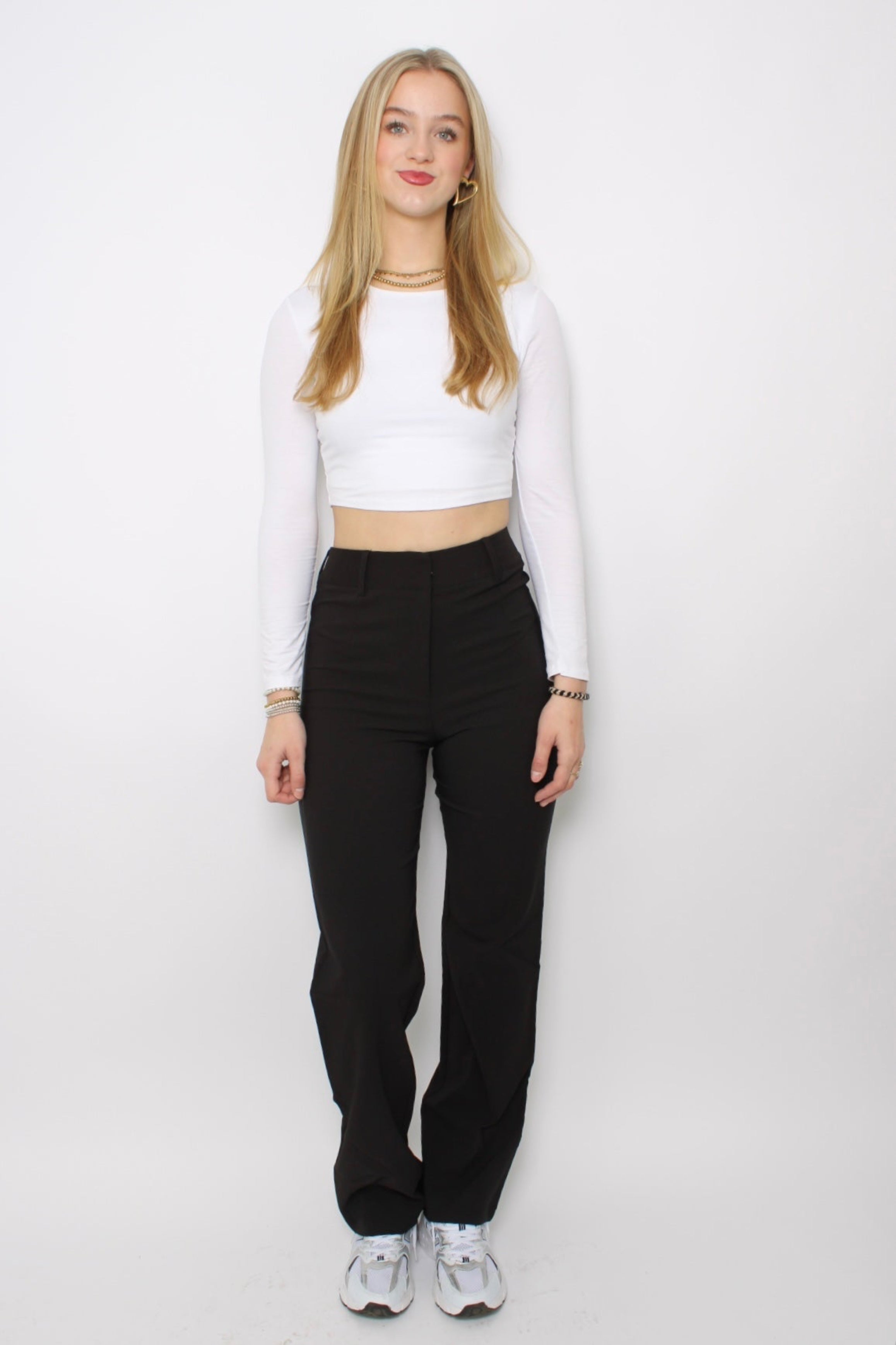 STRETCH PANTS - BLACK