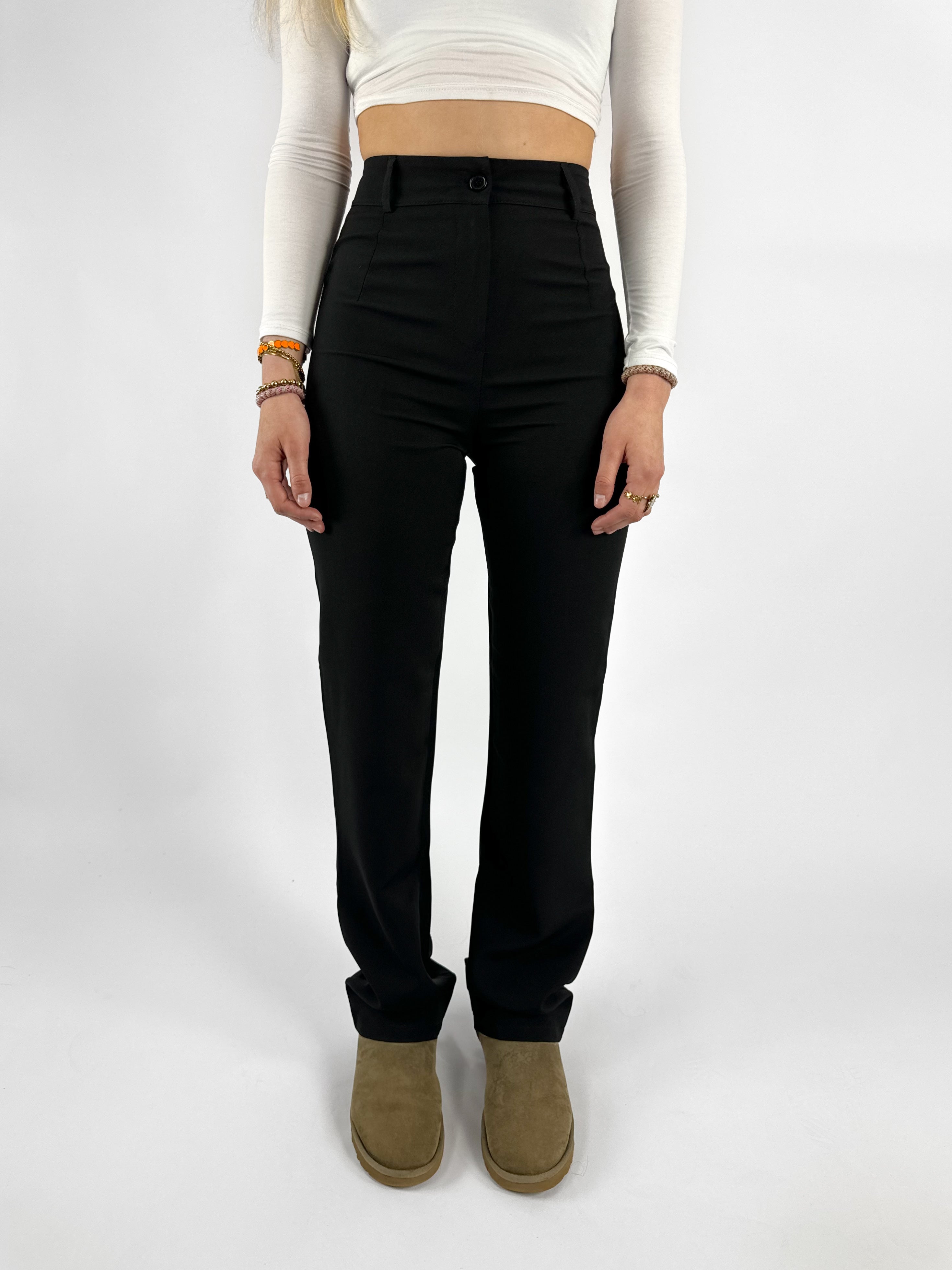 “TALL'' ISABELLA PANTS - BLACK