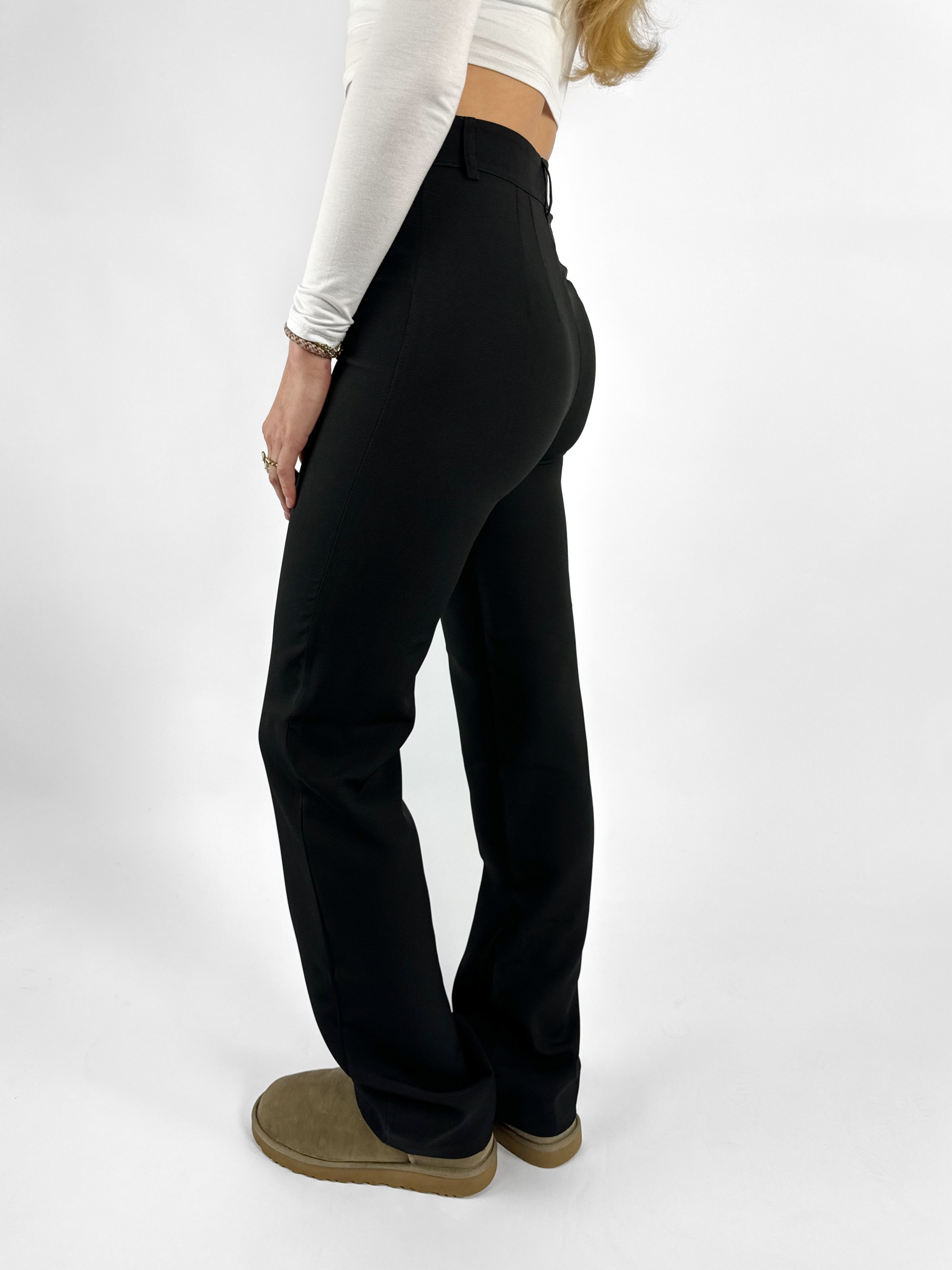 “TALL'' ISABELLA PANTS - BLACK