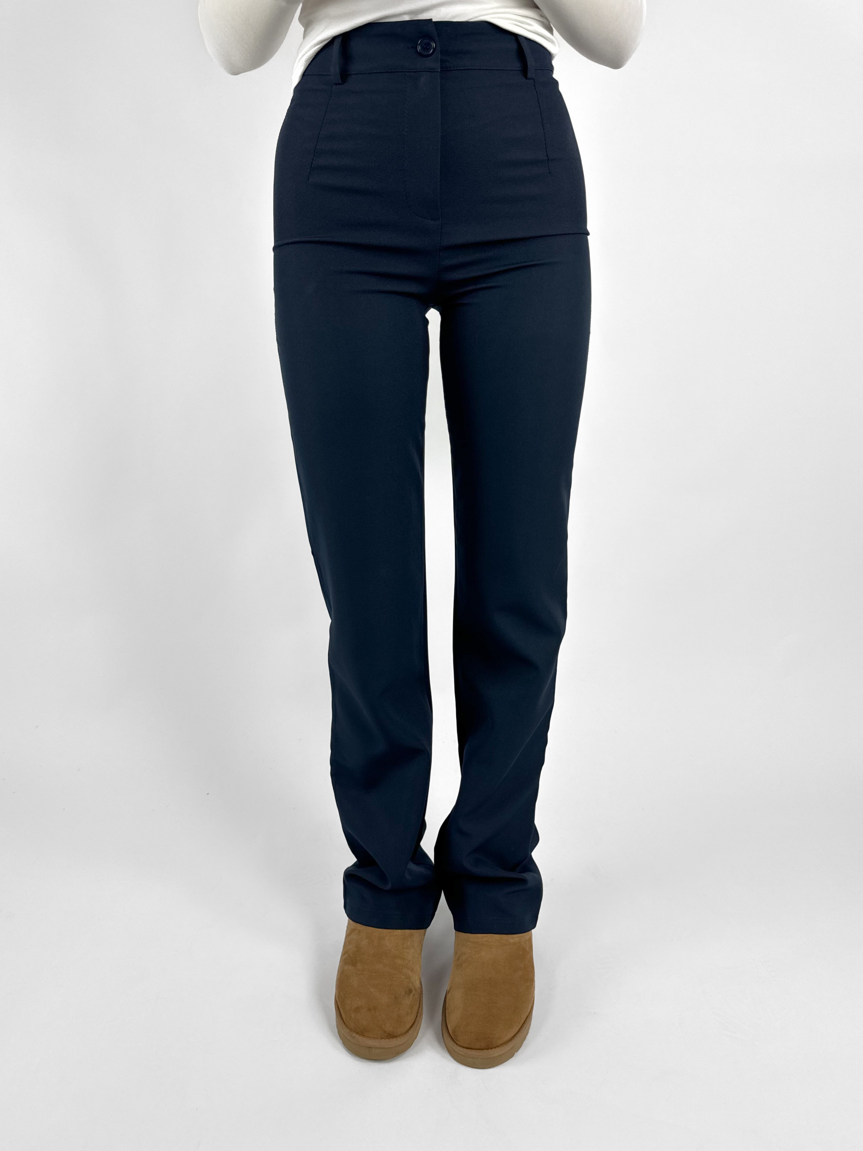 “TALL'' ISABELLA PANTS - NAVY