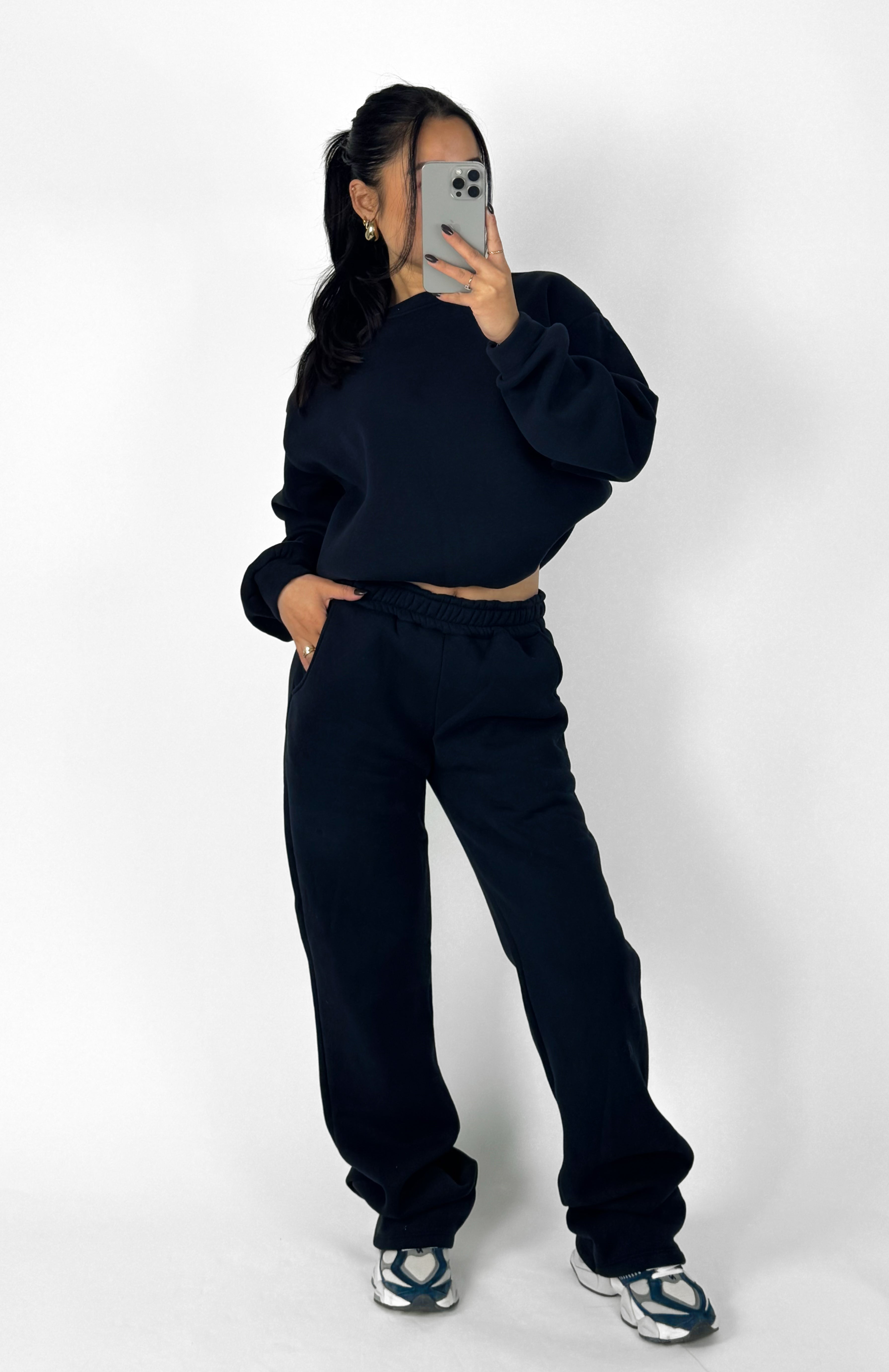 ''TALL'' COZY SET - NAVY